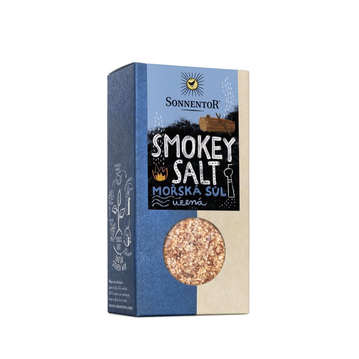 Sonnentor Smokey Salt Mořská sůl uzená (150 g) Sonnentor