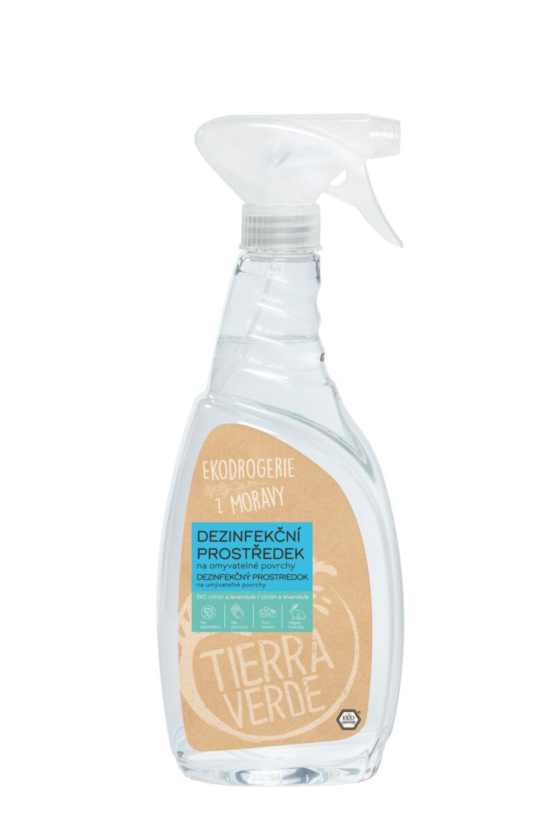 Tierra Verde Dezinfekční prostředek na omyvatelné povrchy - 750 ml Tierra Verde