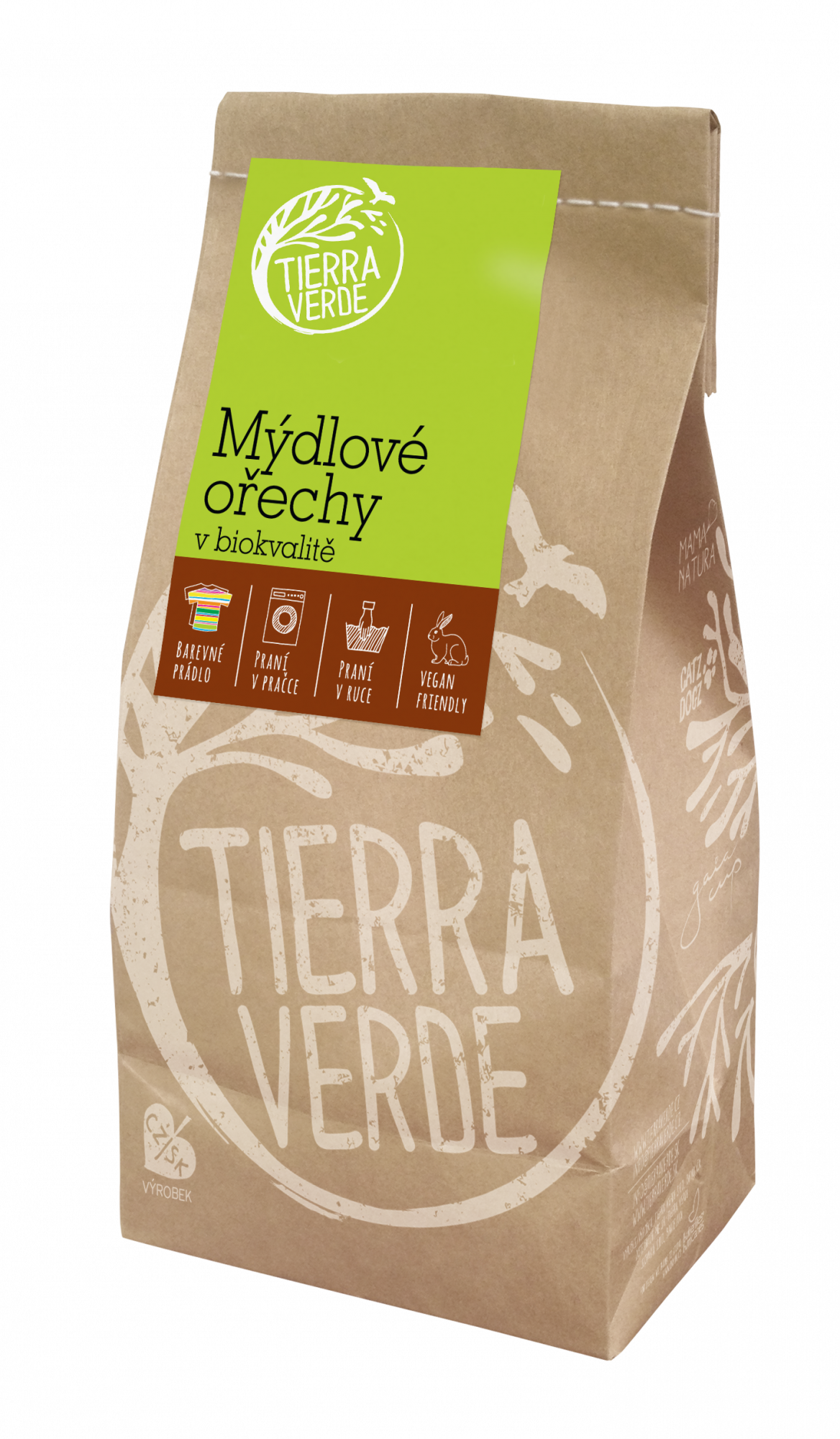 Tierra Verde Mýdlové ořechy na praní - 500 g - v bio kvalitě Tierra Verde