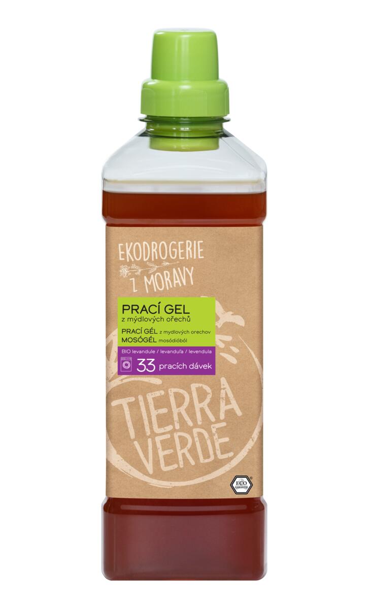 Tierra Verde Prací gel s BIO levandulí - 1 l Tierra Verde