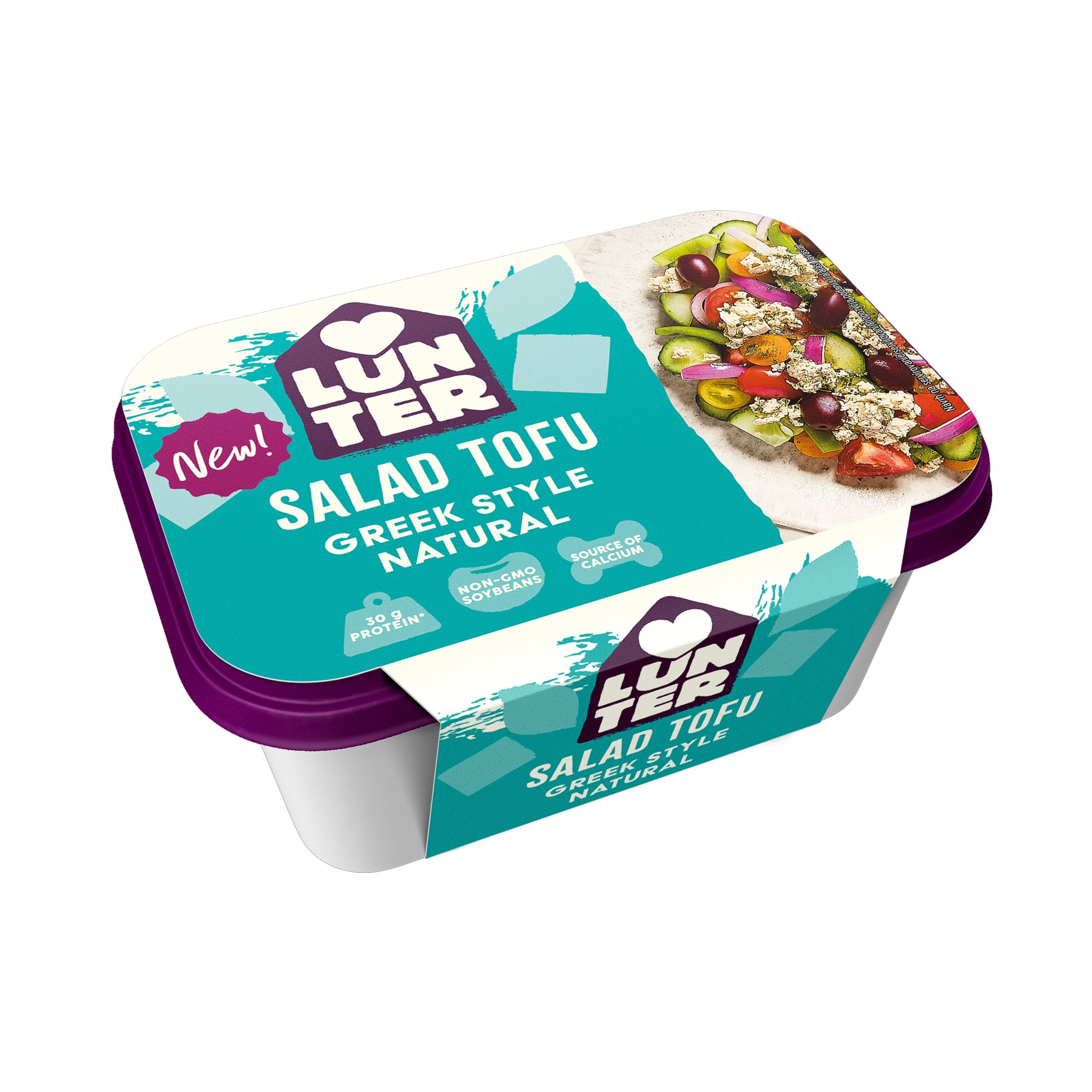 Tofu salátové Greek style Natural 300 g   LUNTER Lunter