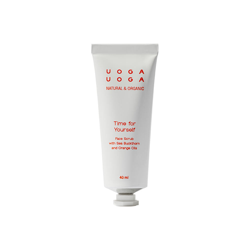 Uoga Uoga Vyživující pleťový peeling Time for Yourself s rakytníkem (40 ml) - s olejem ze sladkého pomeranče Uoga Uoga