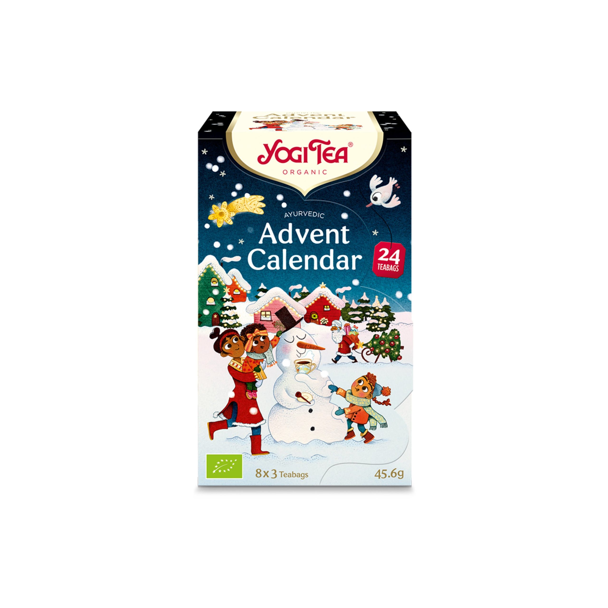 Yogi Tea Adventní kalendář čajový malý BIO - 8 x 3 nálev. sáčků (45