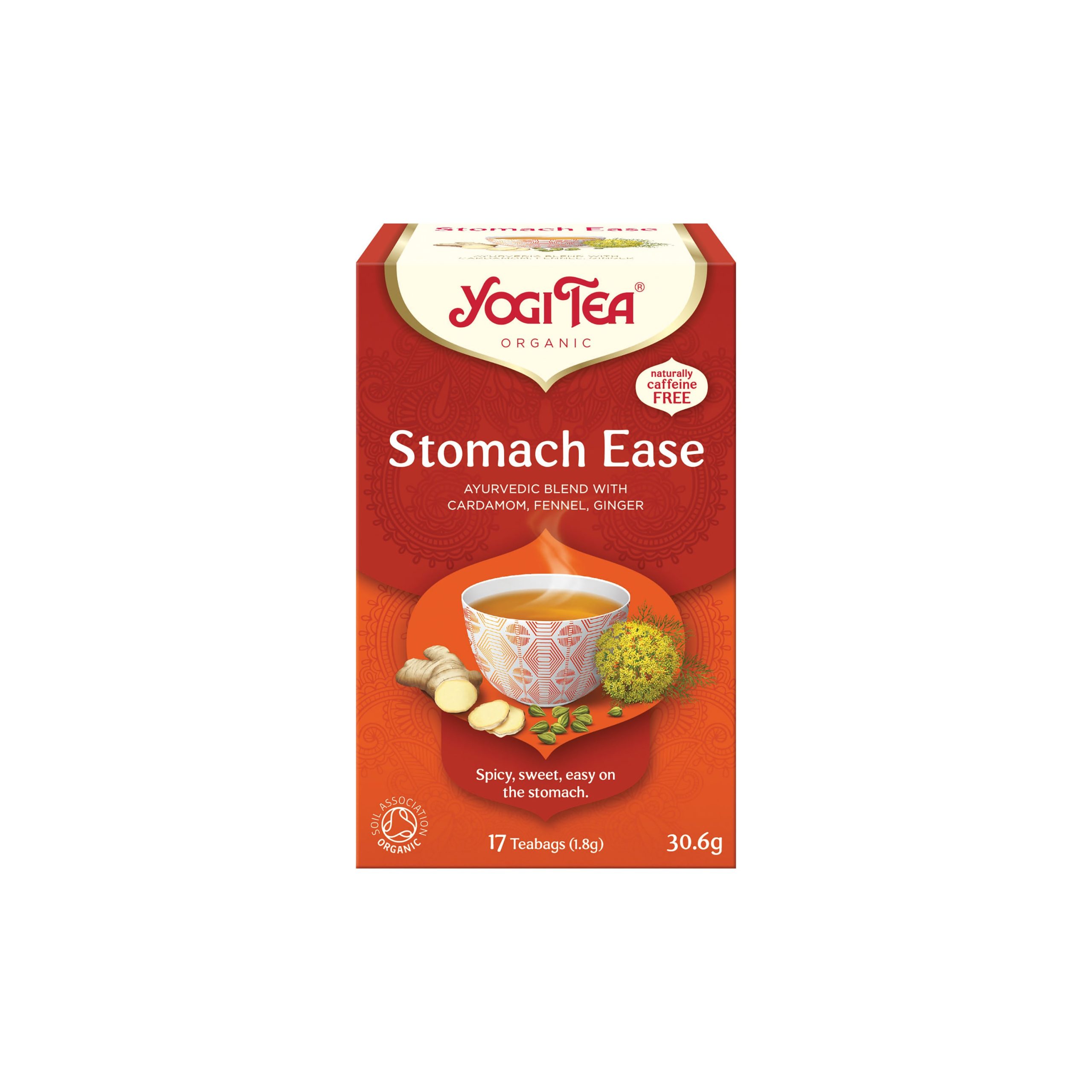 Yogi Tea Čaj Klidné trávení BIO - nálev. sáčky (17 x 1