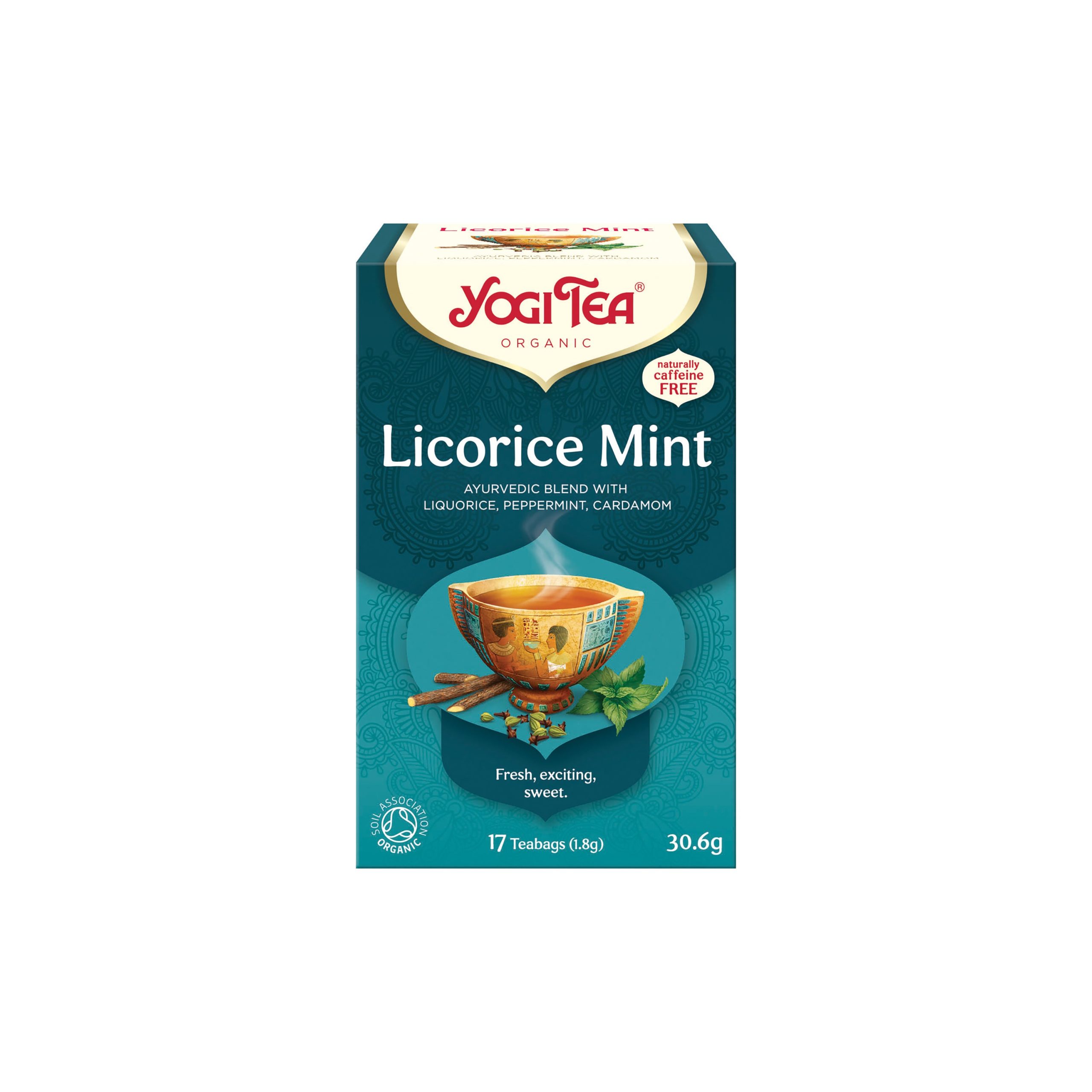 Yogi Tea Čaj Lékořice Máta BIO - nálev. sáčky (17 x 1