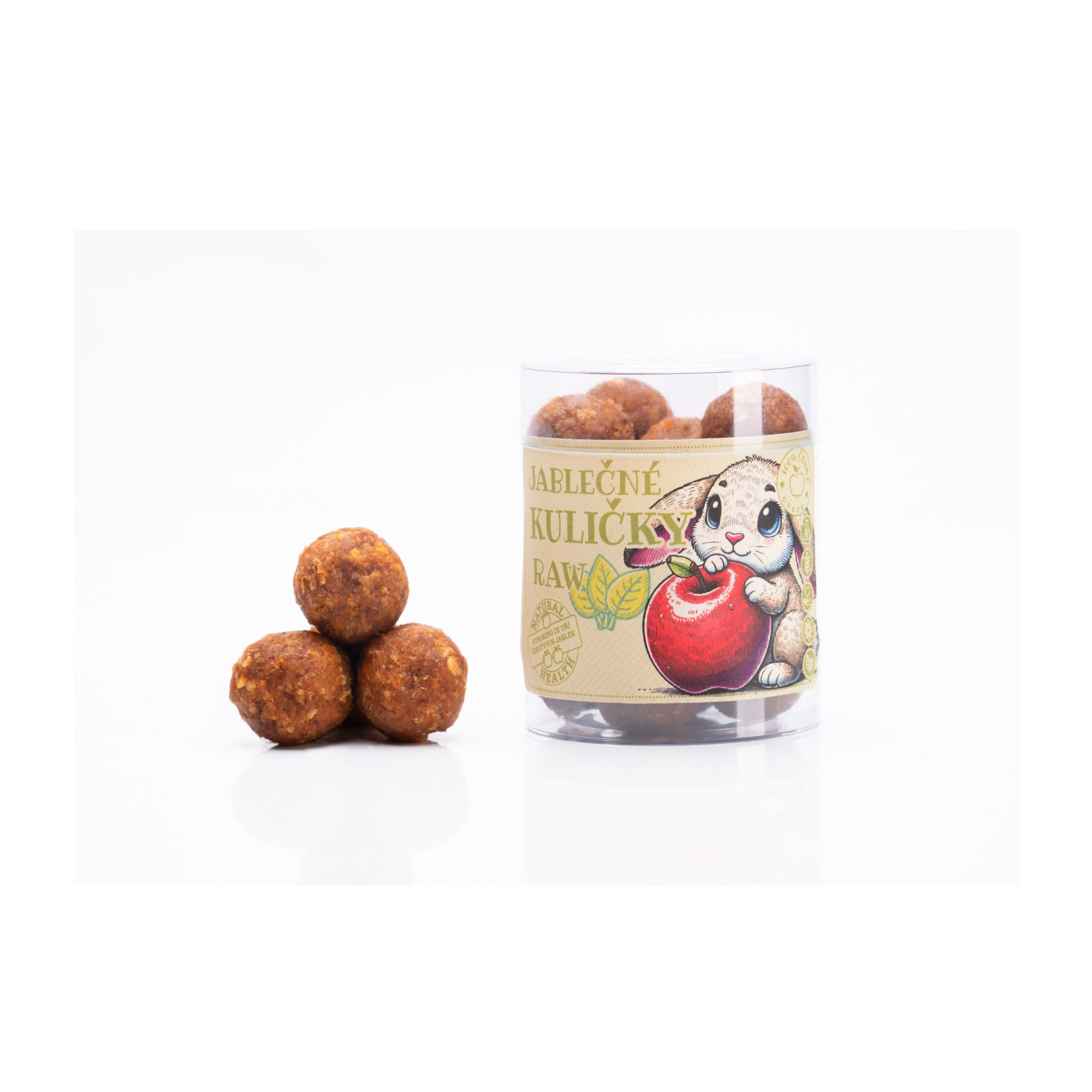Bioprodukt JT Kuličky jablečné RAW (100 g) Bioprodukt JT
