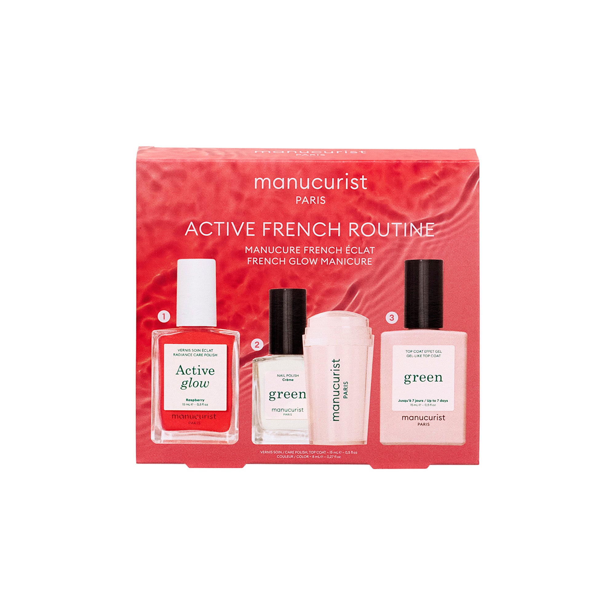 Manucurist Active French Routine Set - pro dokonalou francouzskou manikúru Manucurist