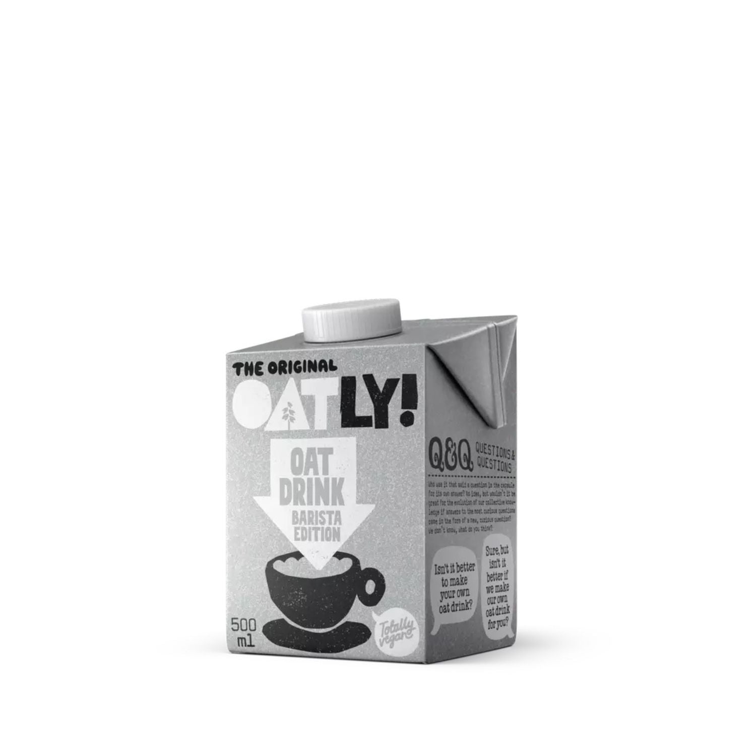Oatly! Ovesný nápoj Barista - 500 ml - krémová pěna i bez mléka Oatly!