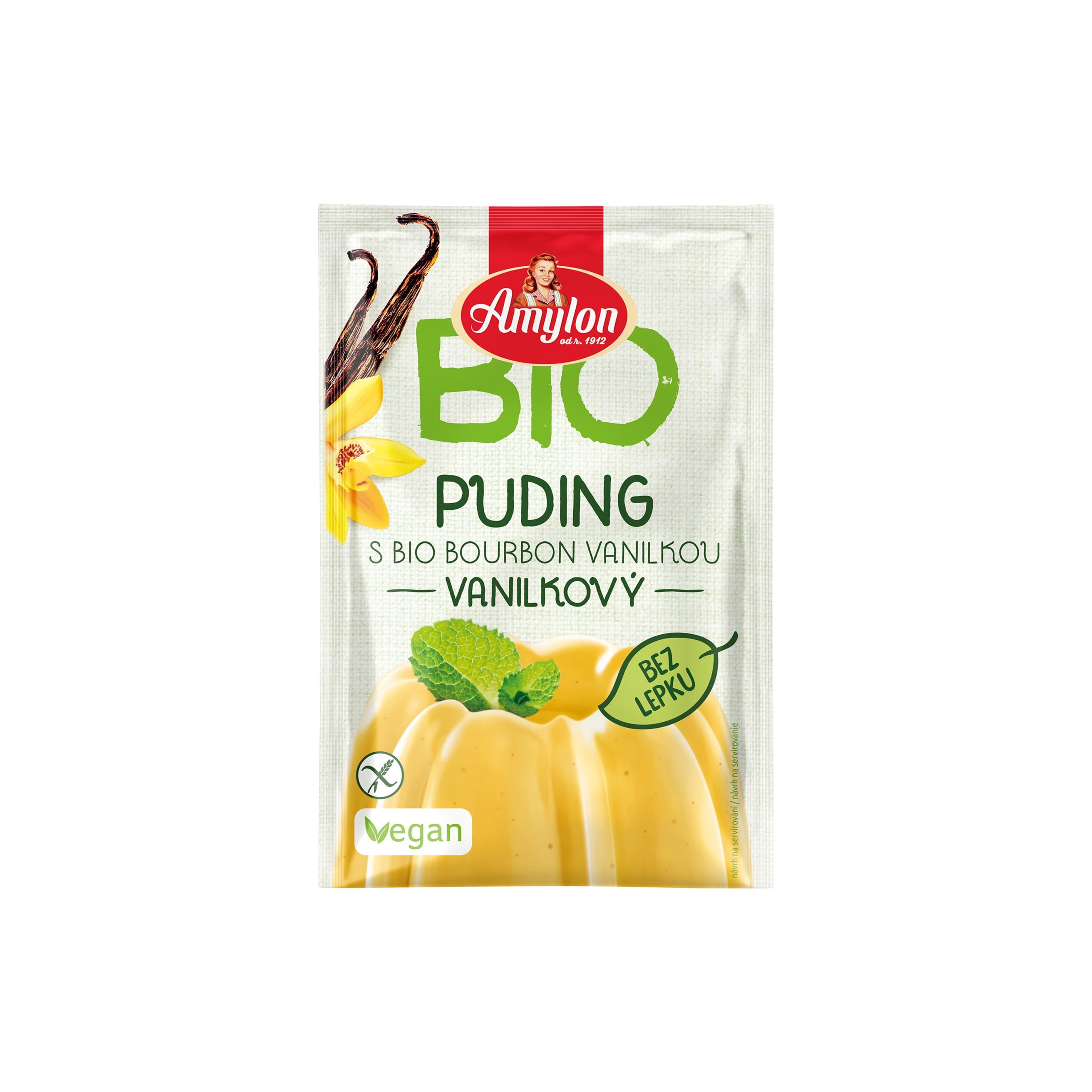 Pudink vanilkový bezlepkový 40 g BIO   AMYLON Amylon