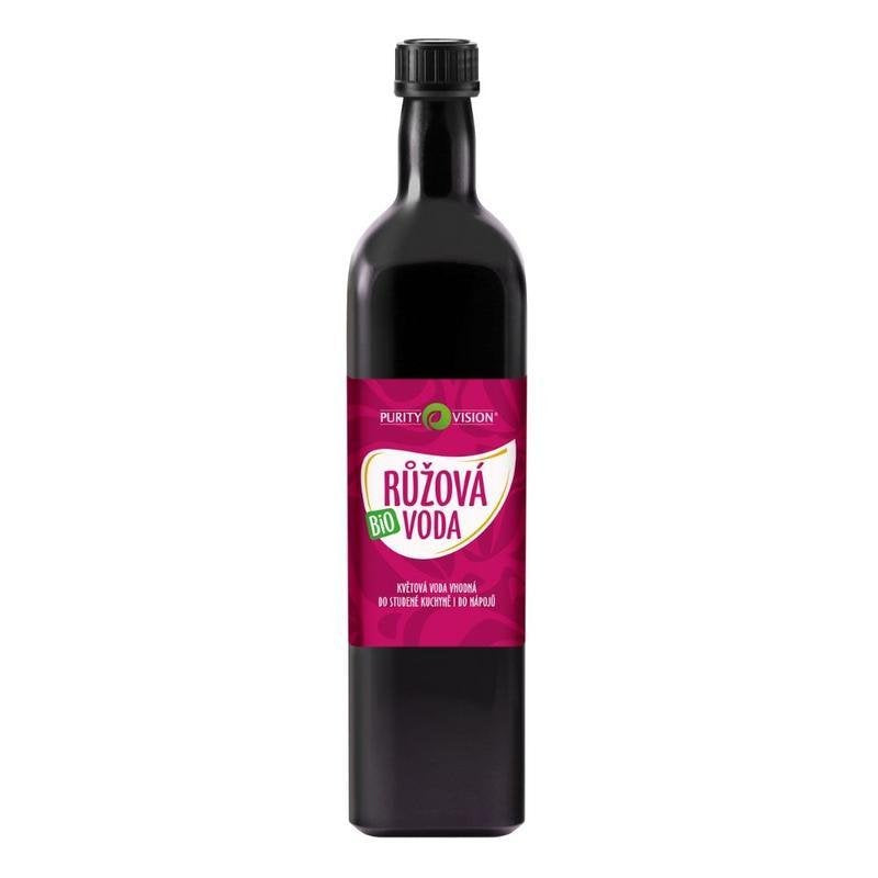 Purity Vision Růžová voda BIO - 1 l - revitalizuje a zklidňuje Purity Vision