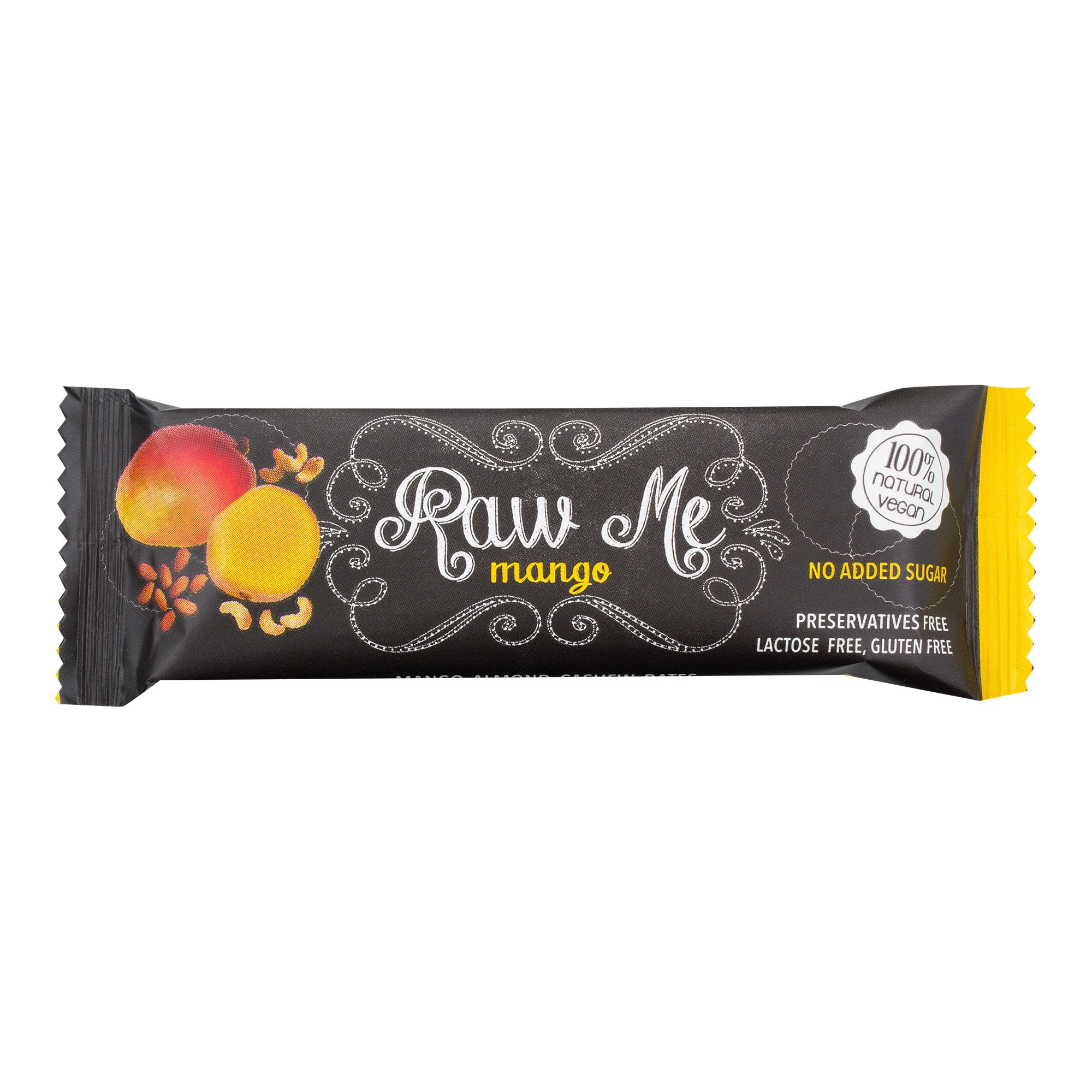 Raw Me Tyčinka ovocná s příchutí manga (45 g) - jen z oříšků