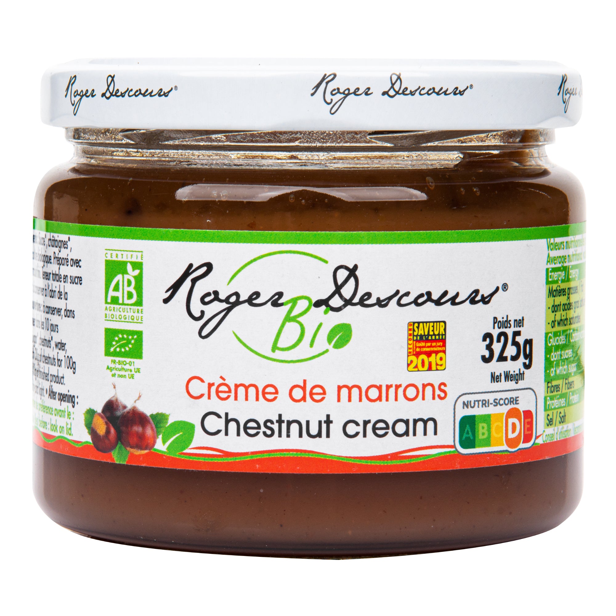 Roger Descours Pyré kaštanové BIO (325 g) Roger Descours