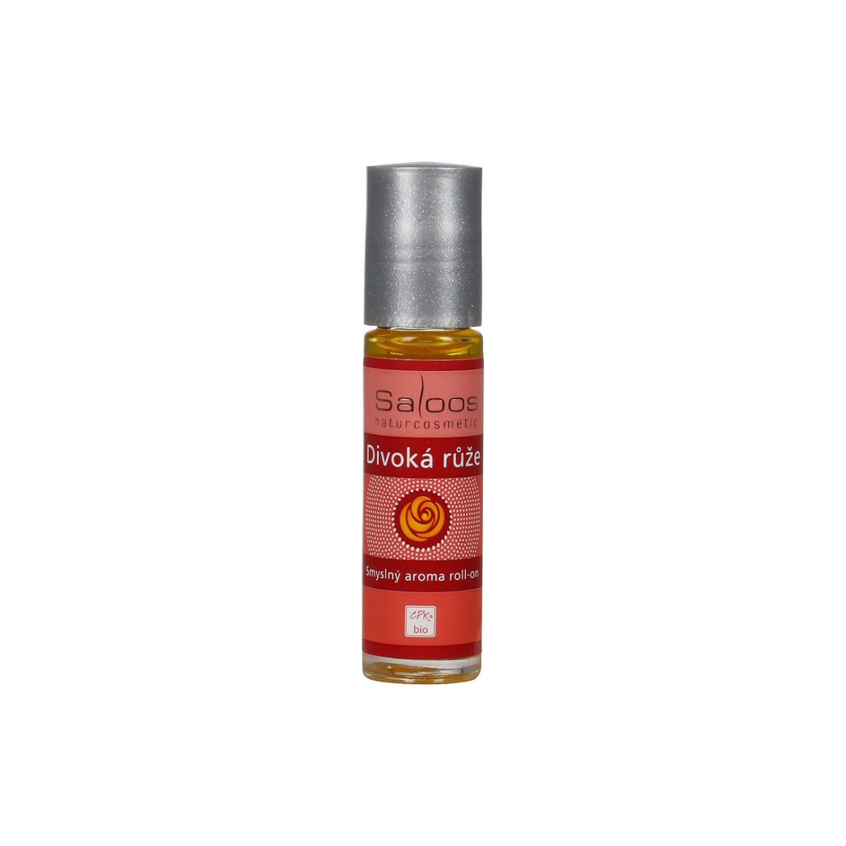 Saloos Aroma roll-on Divoká růže BIO (9 ml) - vůně růží povzbuzuje sebevědomí Saloos