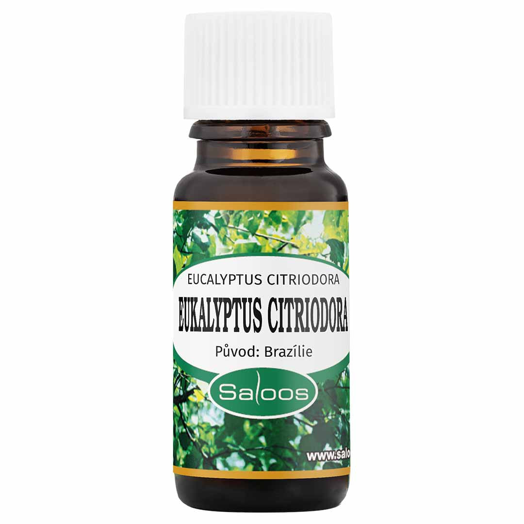 Saloos Esenciální olej Eukalyptus citriodora (10 ml) - čistí a osvěžuje vzduch Saloos