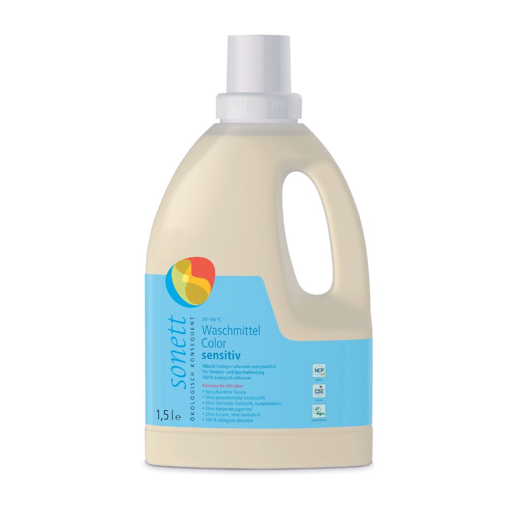 Sonett Tekutý prací gel na barevné prádlo Sensitive - 1.5 l Sonett