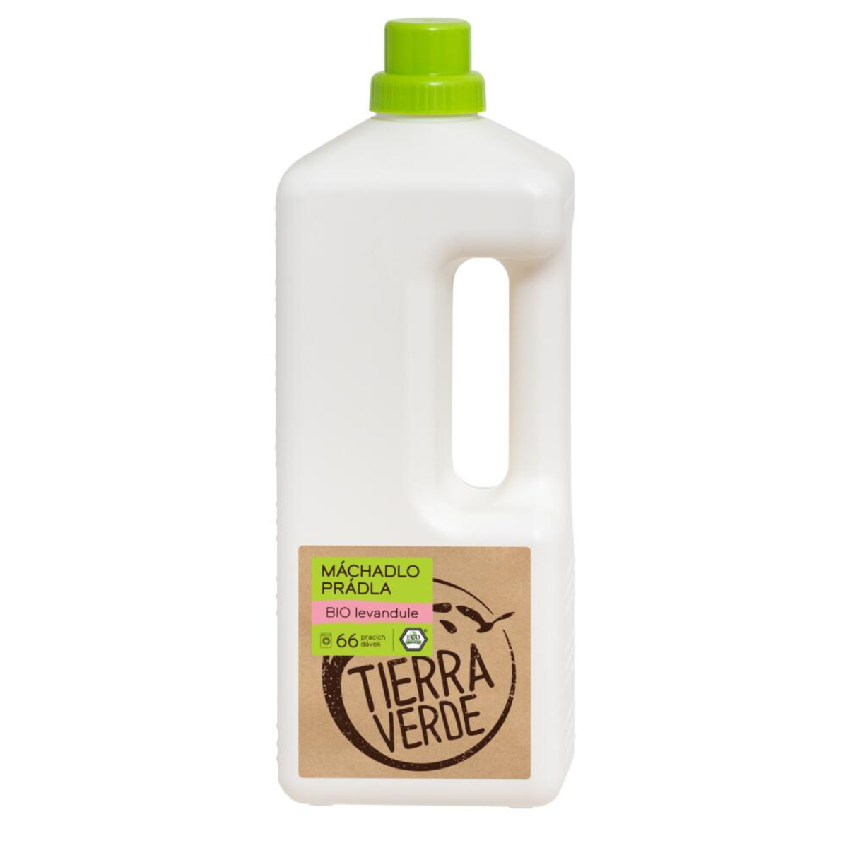 Tierra Verde Máchadlo prádla s vůní BIO levandule - 2 l - šetrnější náhrada aviváže Tierra Verde