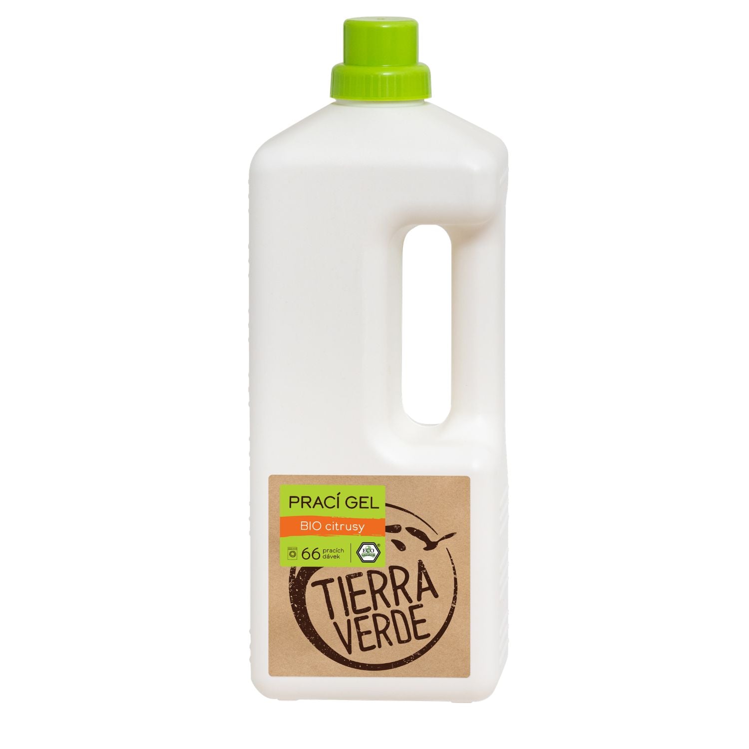 Tierra Verde Prací gel s vůní BIO citrusů - 2 l - nová vylepšená receptura Tierra Verde