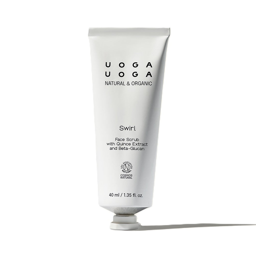 Uoga Uoga Jemný pleťový peeling s extraktem z kdoule Swirl (40 ml) - vhodné i pro citlivou pokožku Uoga Uoga