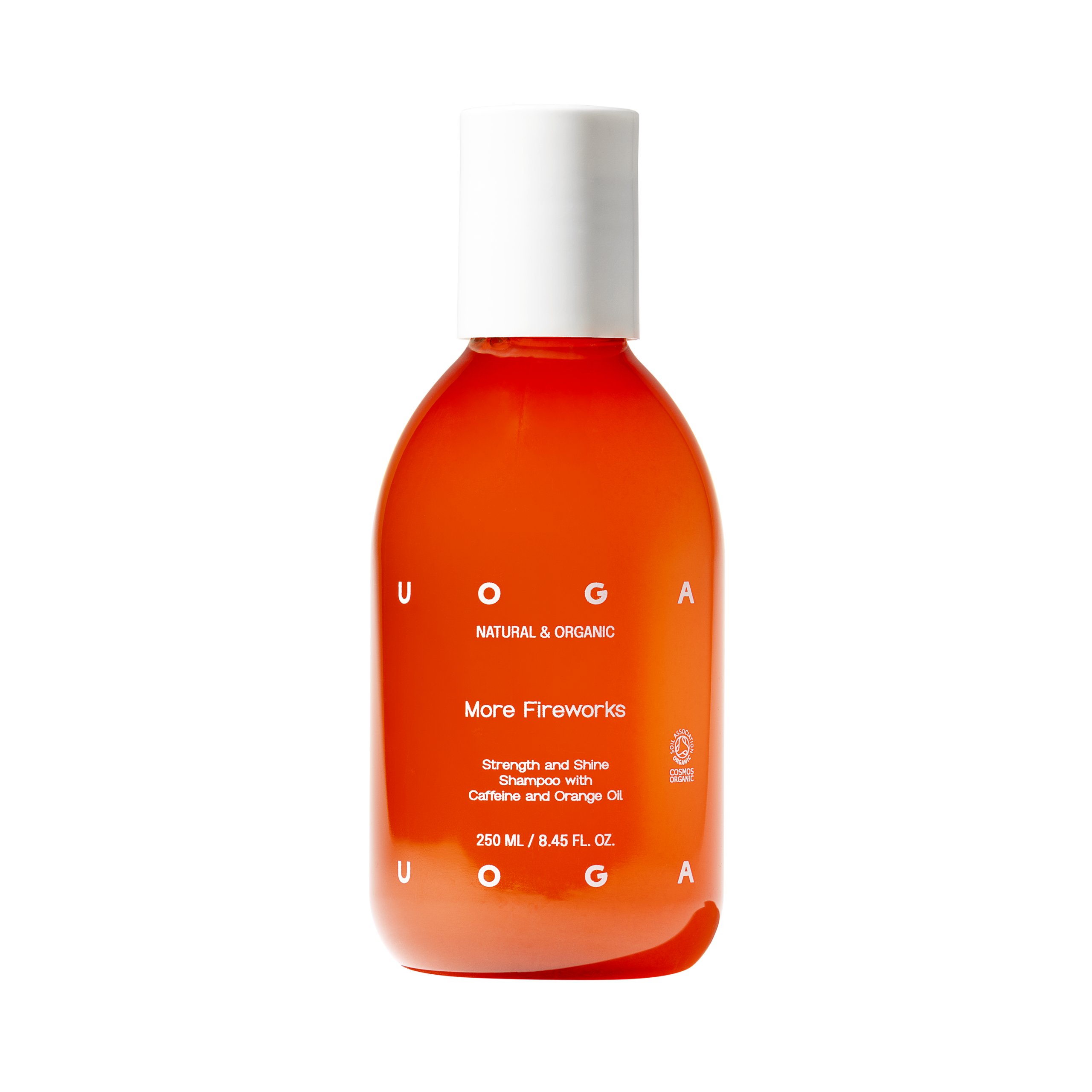 Uoga Uoga Šampon pro posílení a lesk vlasů More Fireworks BIO (250 ml) - s vůní pomerančů Uoga Uoga