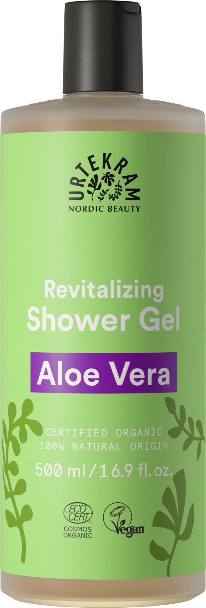 Urtekram Regenerační sprchový gel s aloe vera BIO (500 ml) Urtekram