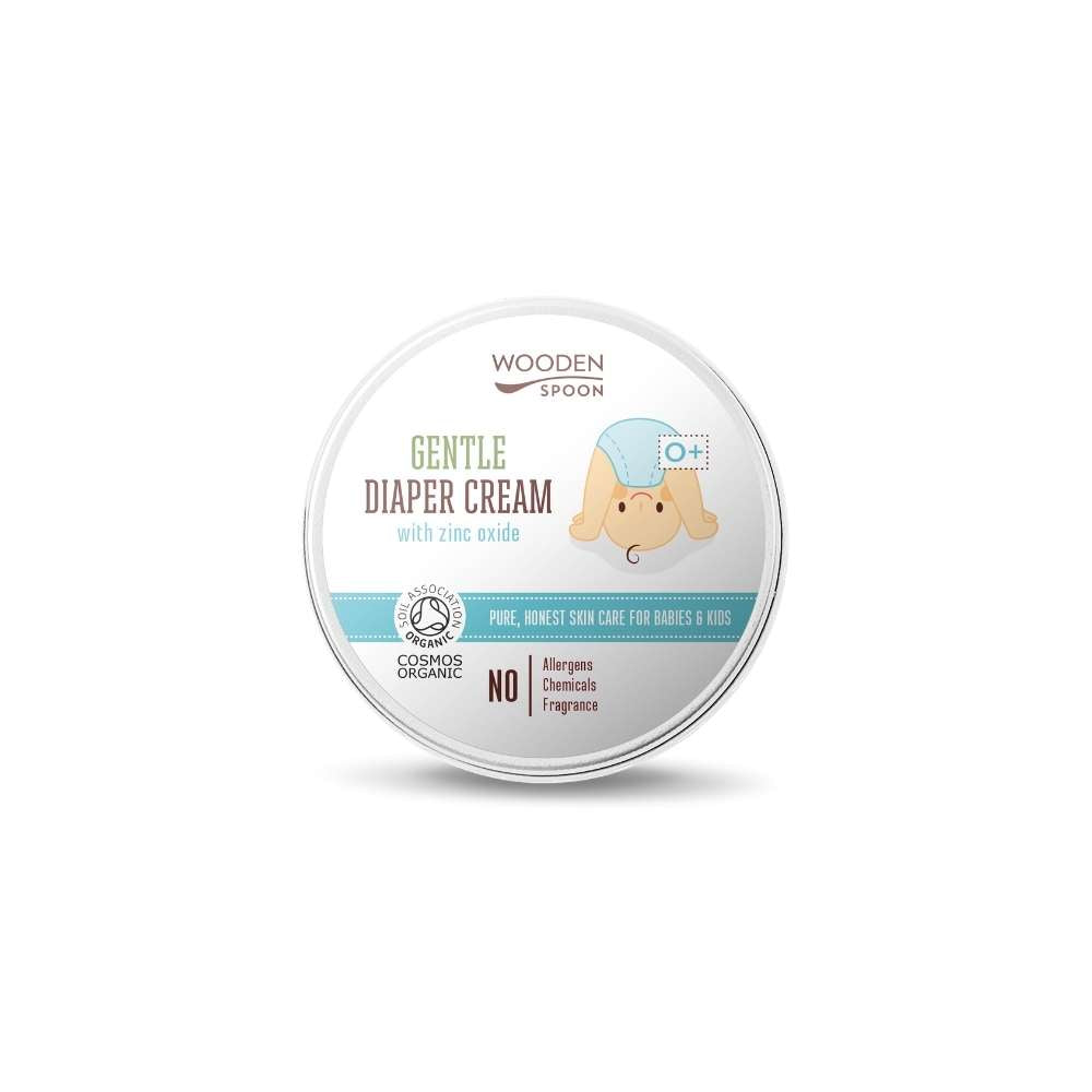 Wooden Spoon Ochranný krém proti opruzeninám BIO - 15 ml - exp. 06/2026 - zklidňuje a ochraňuje pokožku miminka Wooden Spoon
