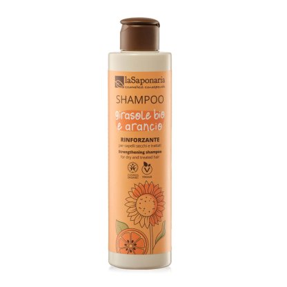 laSaponaria Šampon se slunečnicí a sladkým pomerančem BIO - 200 ml laSaponaria