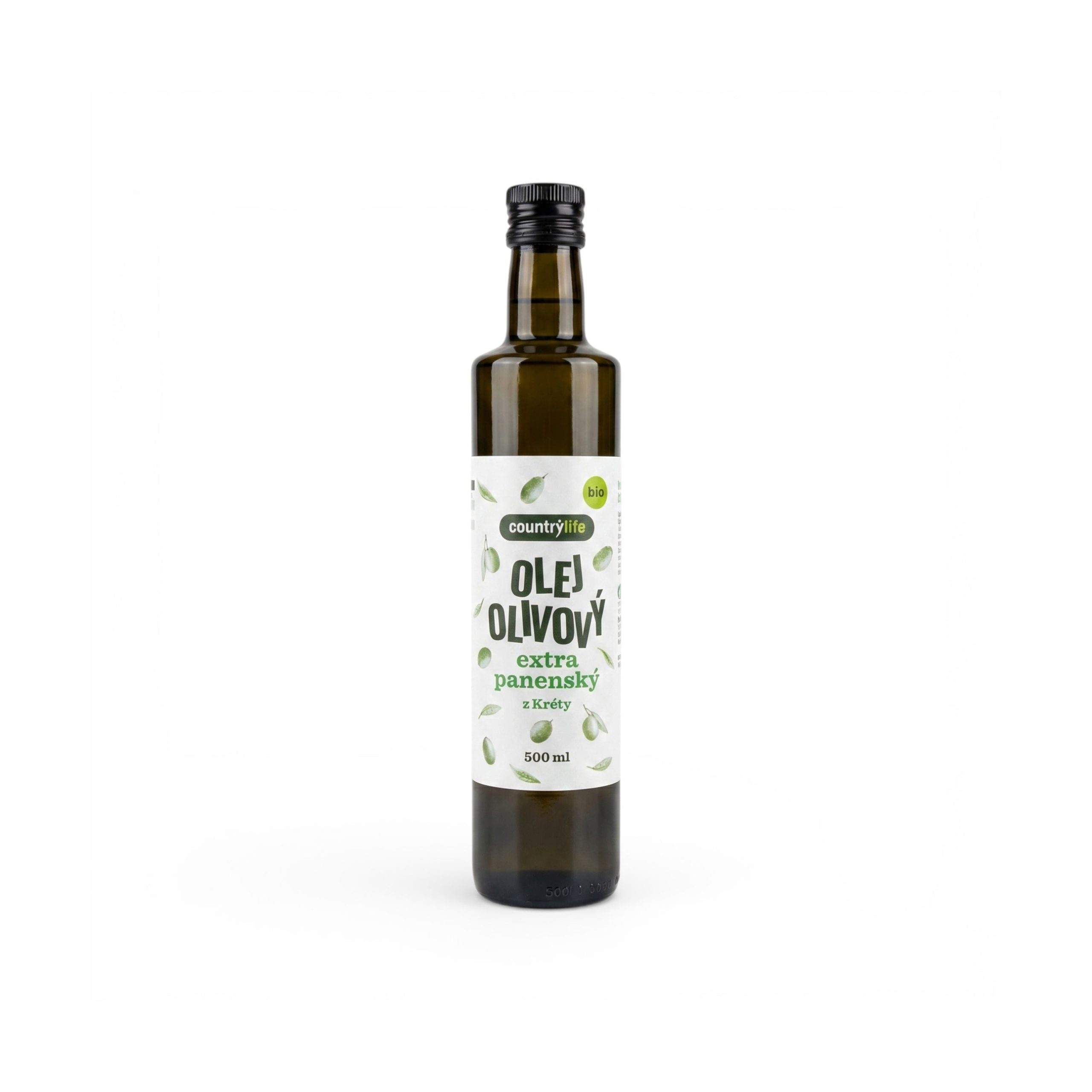 Country Life Olej olivový extra panenský BIO (500 ml) - z kréty Country Life