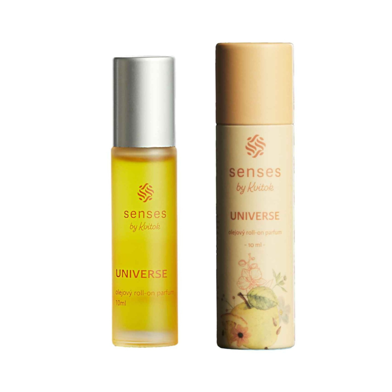 Kvitok Senses Roll-on olejový parfém Universe (10 ml) - svěží unisex vůně Kvitok
