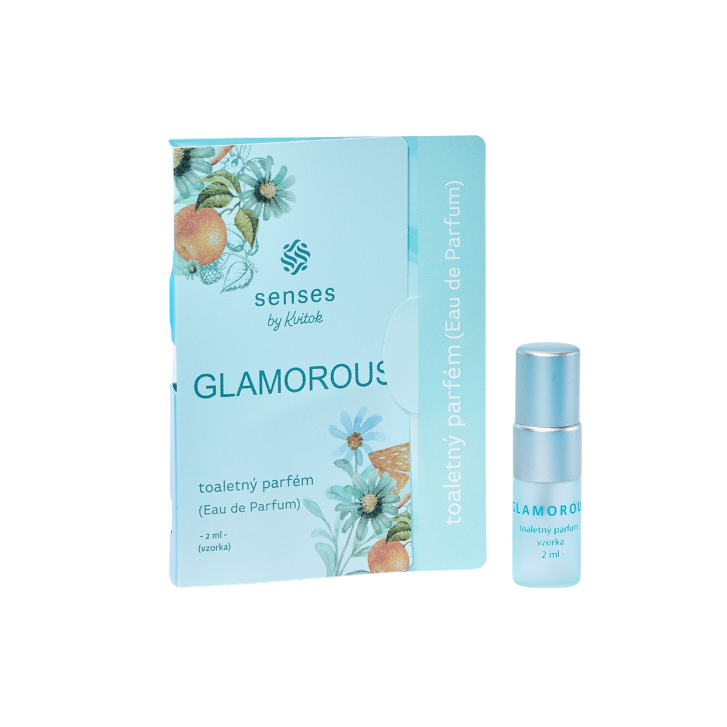 Kvitok Senses Toaletní parfém Glamorous - vzorek (2 ml) - sladká krémová vůně Kvitok