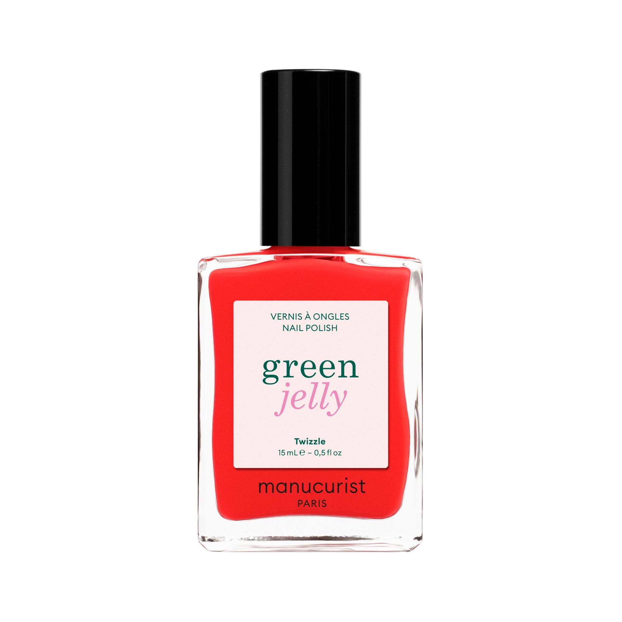 Manucurist Green Jelly schnoucí lak na nehty - Twizzle (15 ml) - perfektní vrstvení