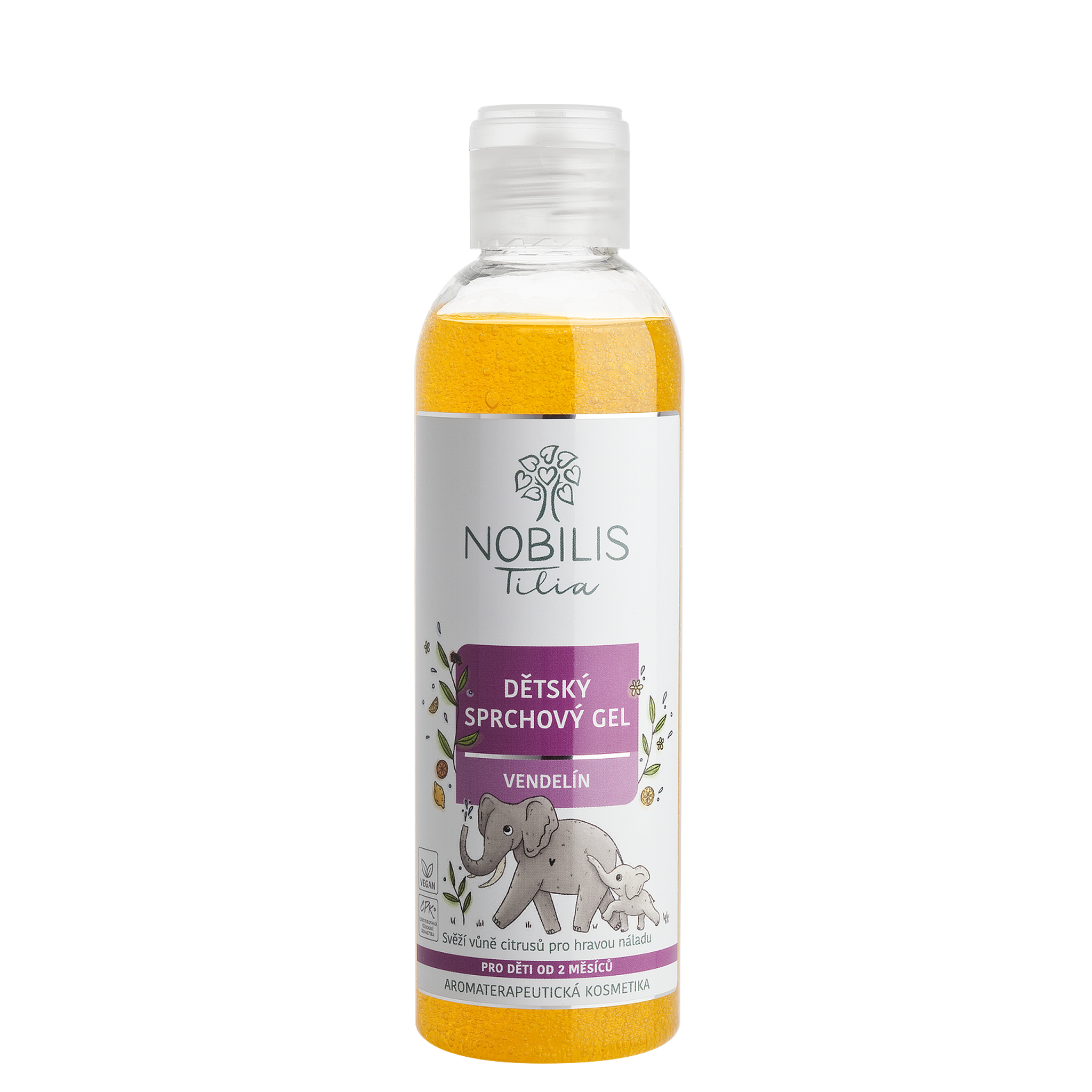 Nobilis Tilia Dětský sprchový gel Vendelín (200 ml) - s rakytníkovým olejem Nobilis Tilia