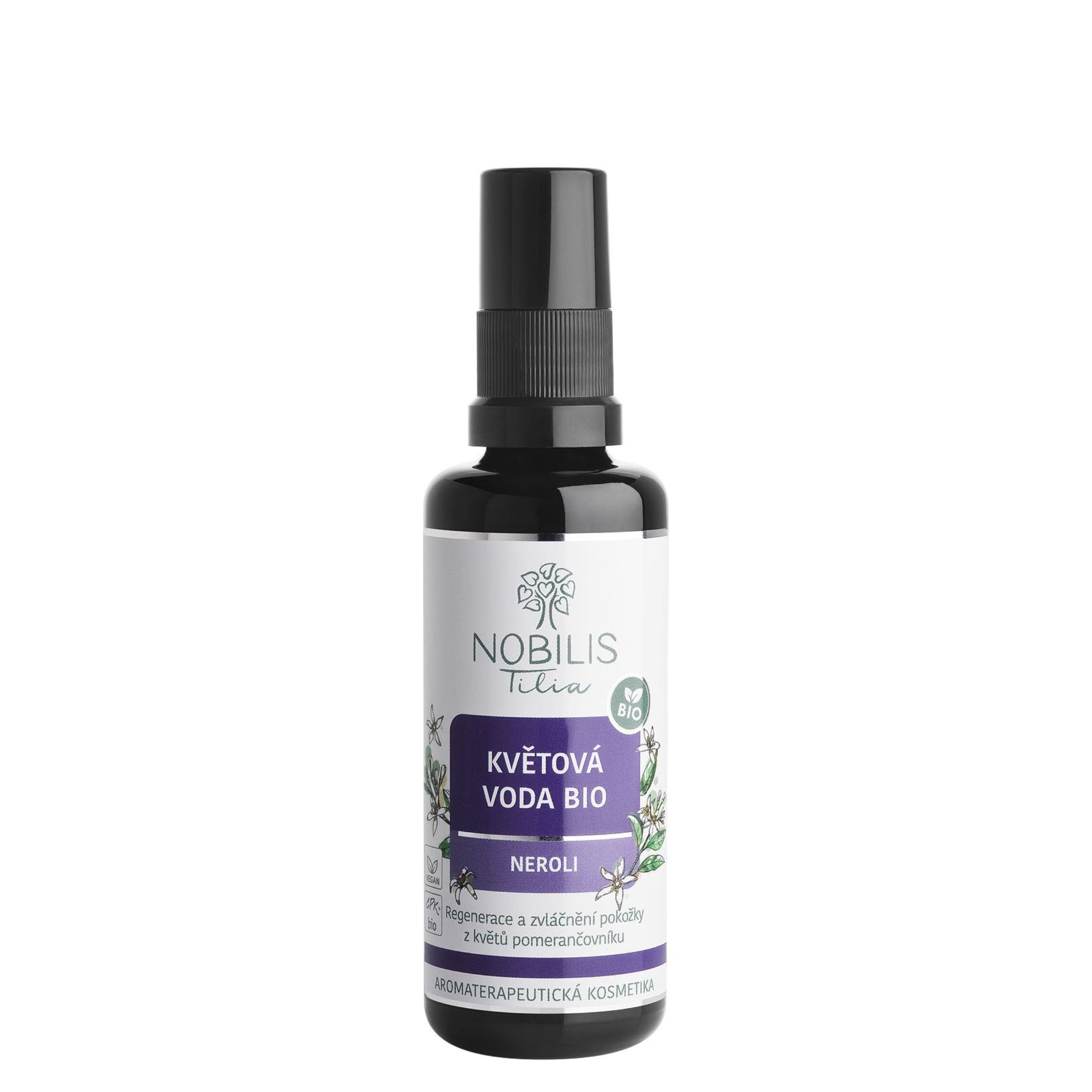 Nobilis Tilia Květová voda Neroli BIO - 50 ml - osvěžení a regenerace Nobilis Tilia