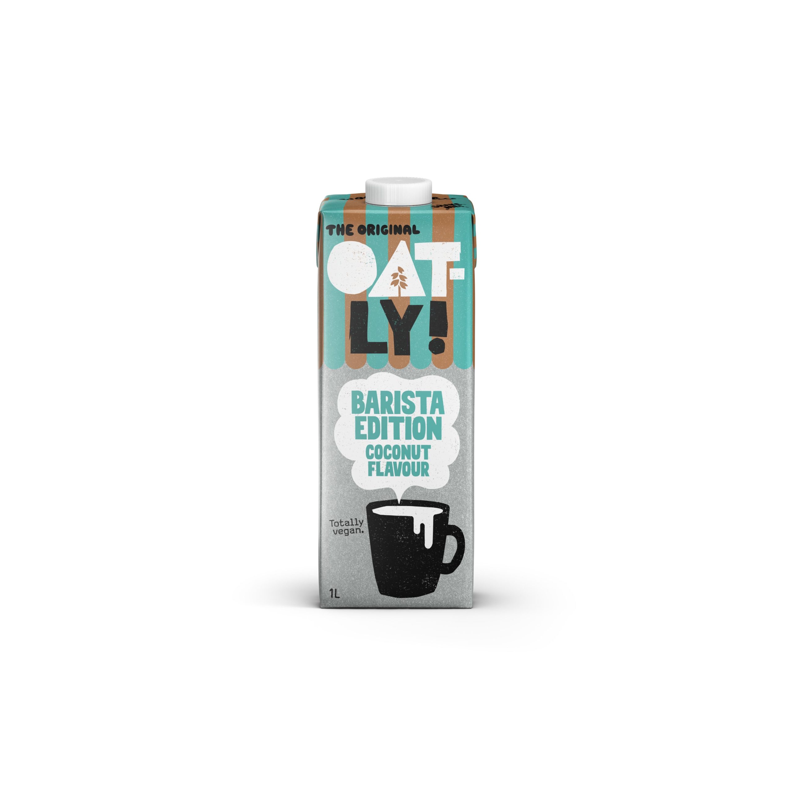 Oatly Nápoj ovesný Barista s kokosovou příchutí (1 l) - vytváří hladkou a hustou pěnu Oatly
