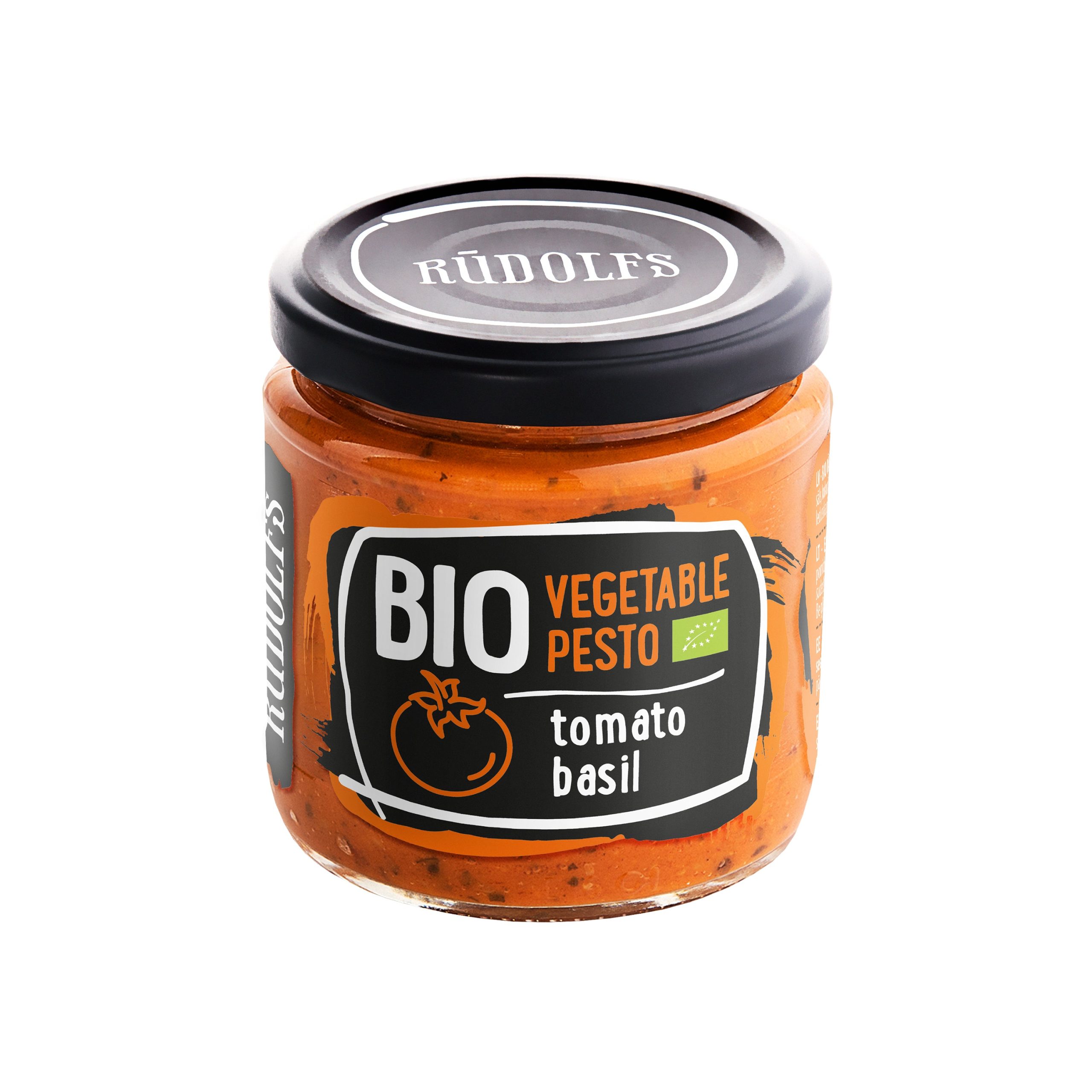Rudolfs Pomazánka rajčatová s bazalkou BIO (180 g) - bez konzervantů a aditiv Rudolfs