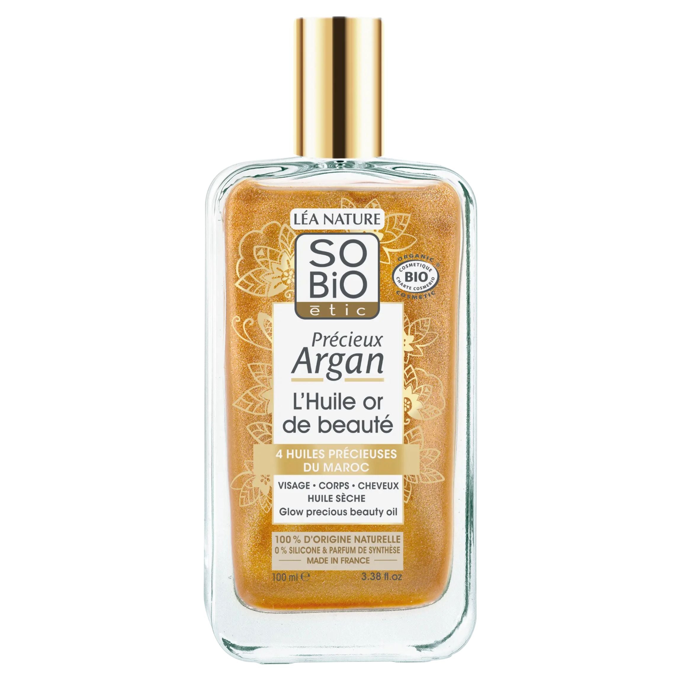SO’BiO étic Précieux Argan Pěstící olej na tělo