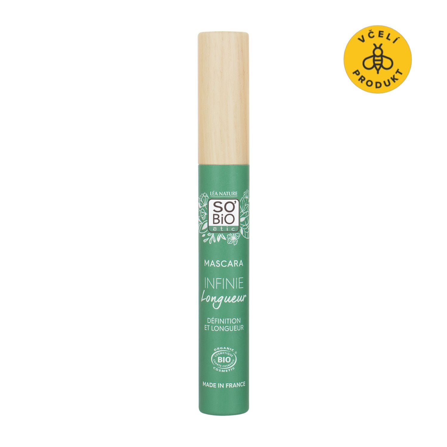SO’BiO étic Řasenka přírodní LONGUEUR 01 černá - prodlužující BIO (8 ml) - zvýrazní a prodlouží řasy SO’BiO étic