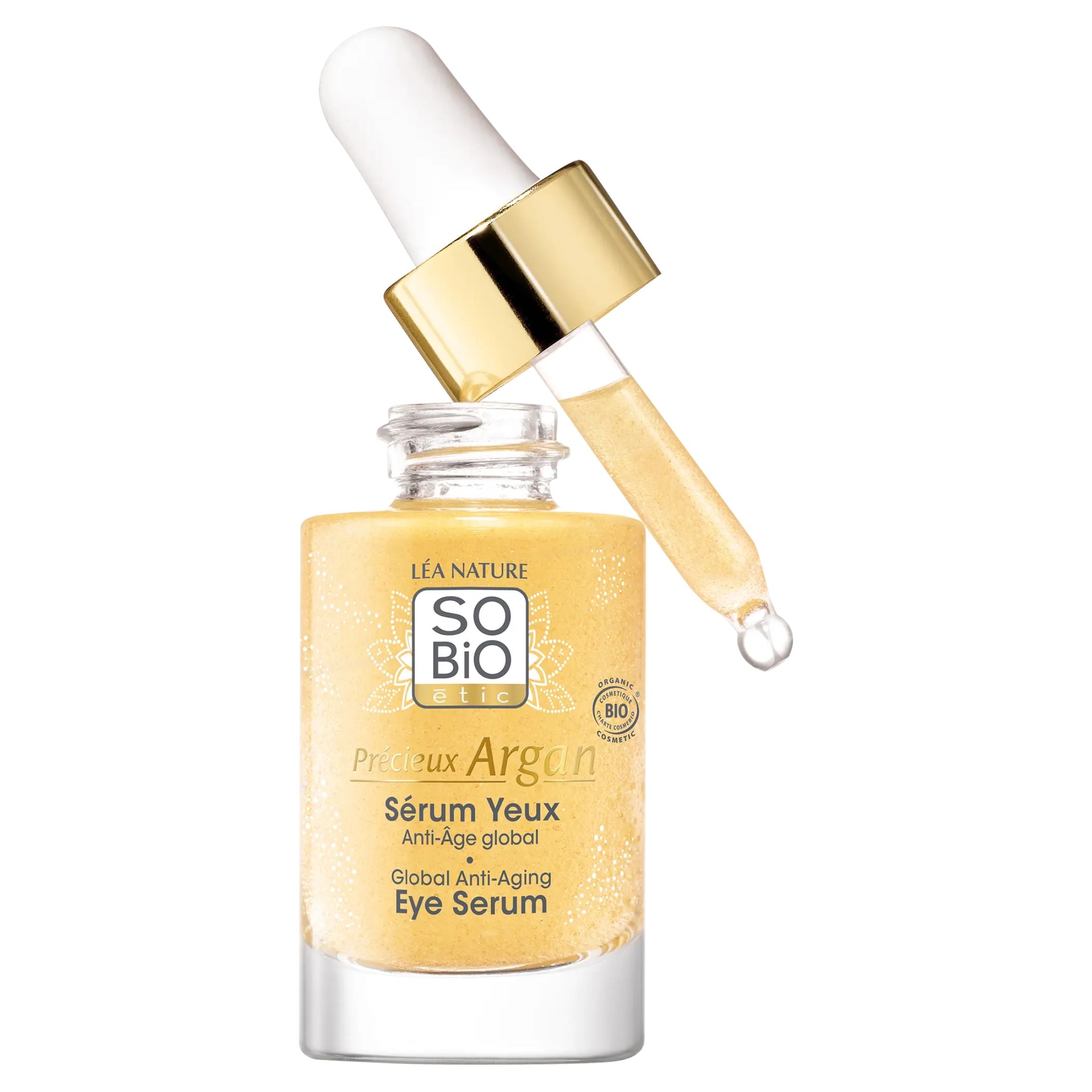 SO’BiO étic Sérum pleťové Anti-aging global na oční okolí BIO (14 ml) - ideální pro zralou pleť SO’BiO étic