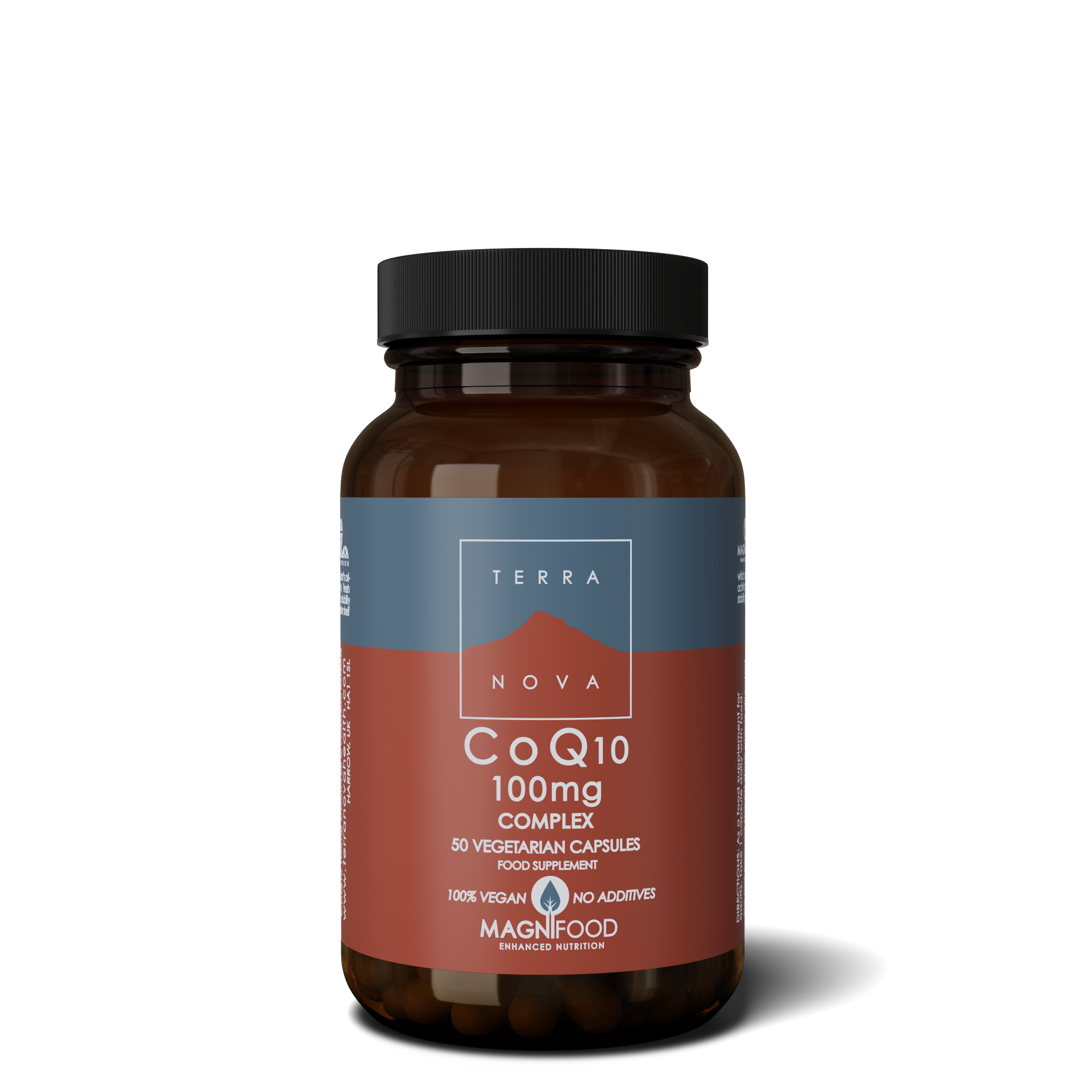 Terranova Health Coenzym Q10 100 mg Complex (50 kapslí) - s přírodními antioxidanty Terranova Health