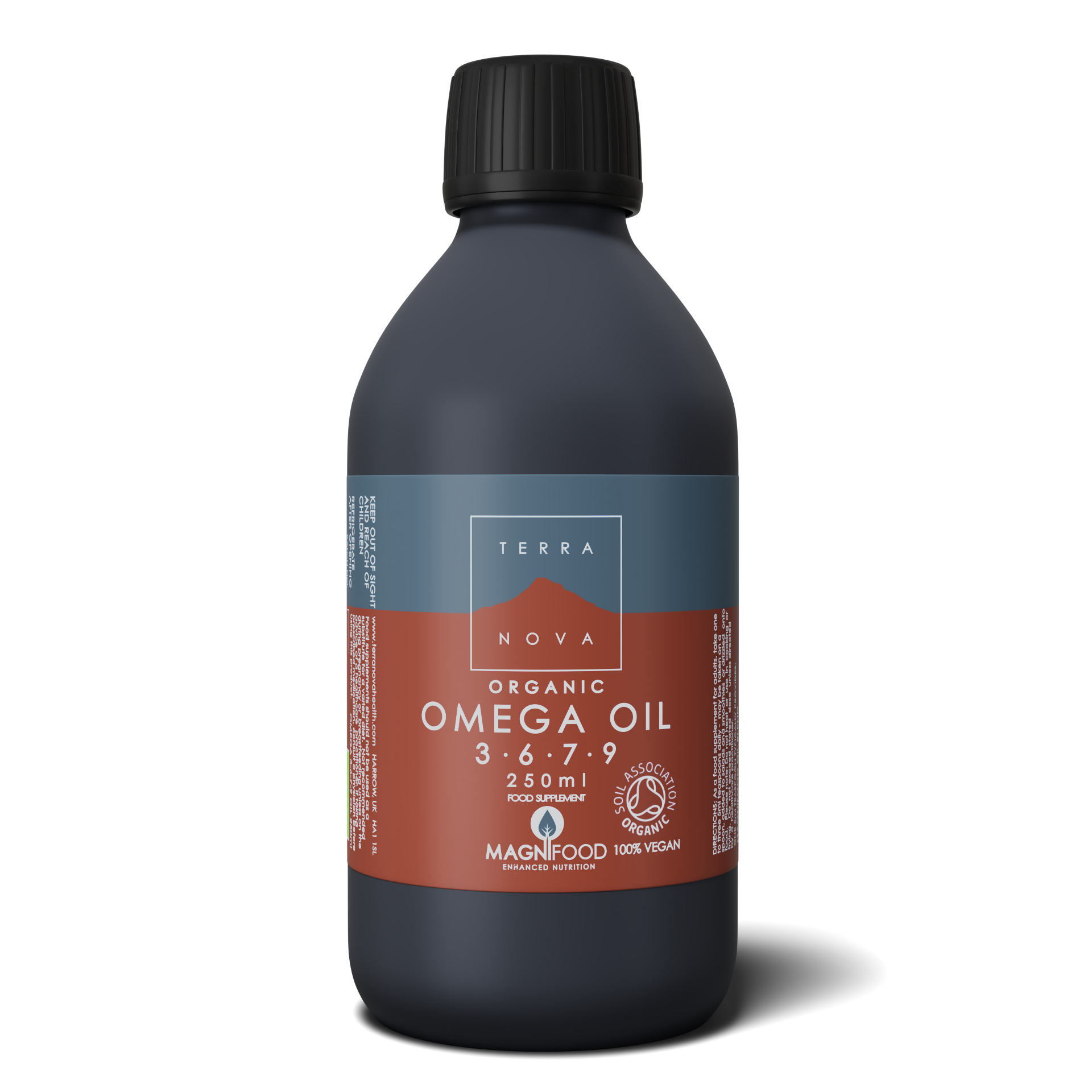 Terranova Health Omega 3-6-7-9 Oil Blend (250 ml) - do salátů i kaší Terranova Health