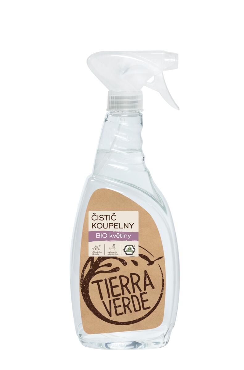 Tierra Verde Čistič koupelny s BIO květinovou vůní (750 ml) - exkluzivně na econea.cz Tierra Verde