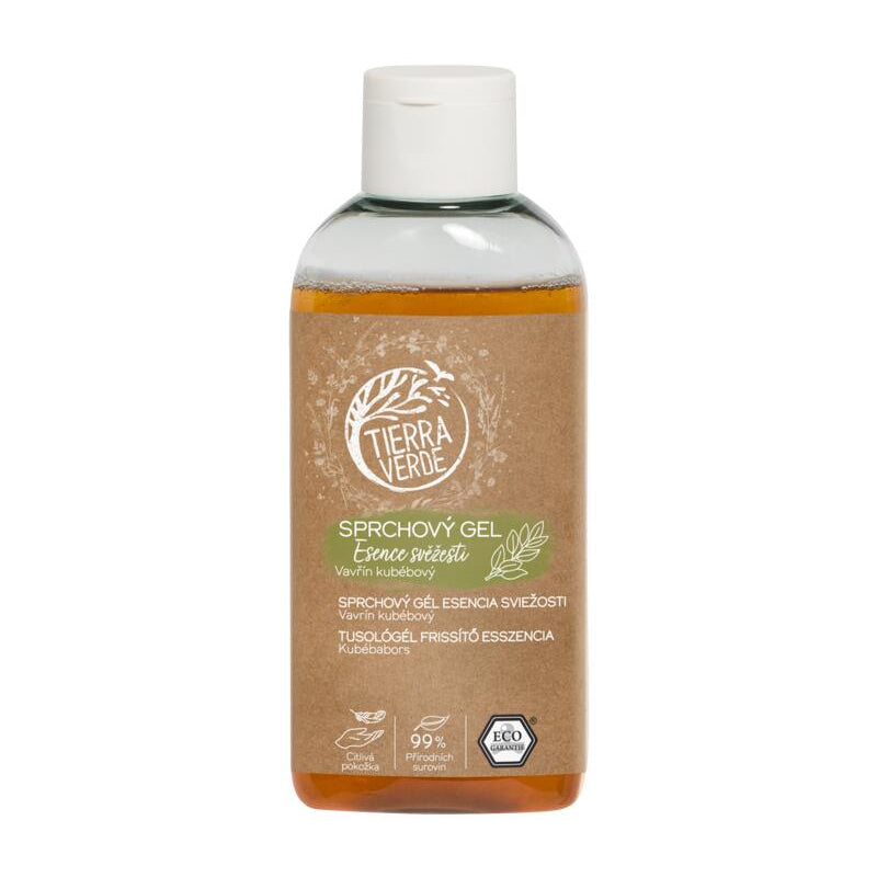 Tierra Verde Sprchový gel Esence svěžesti - Vavřín kubébový - 100 ml Tierra Verde