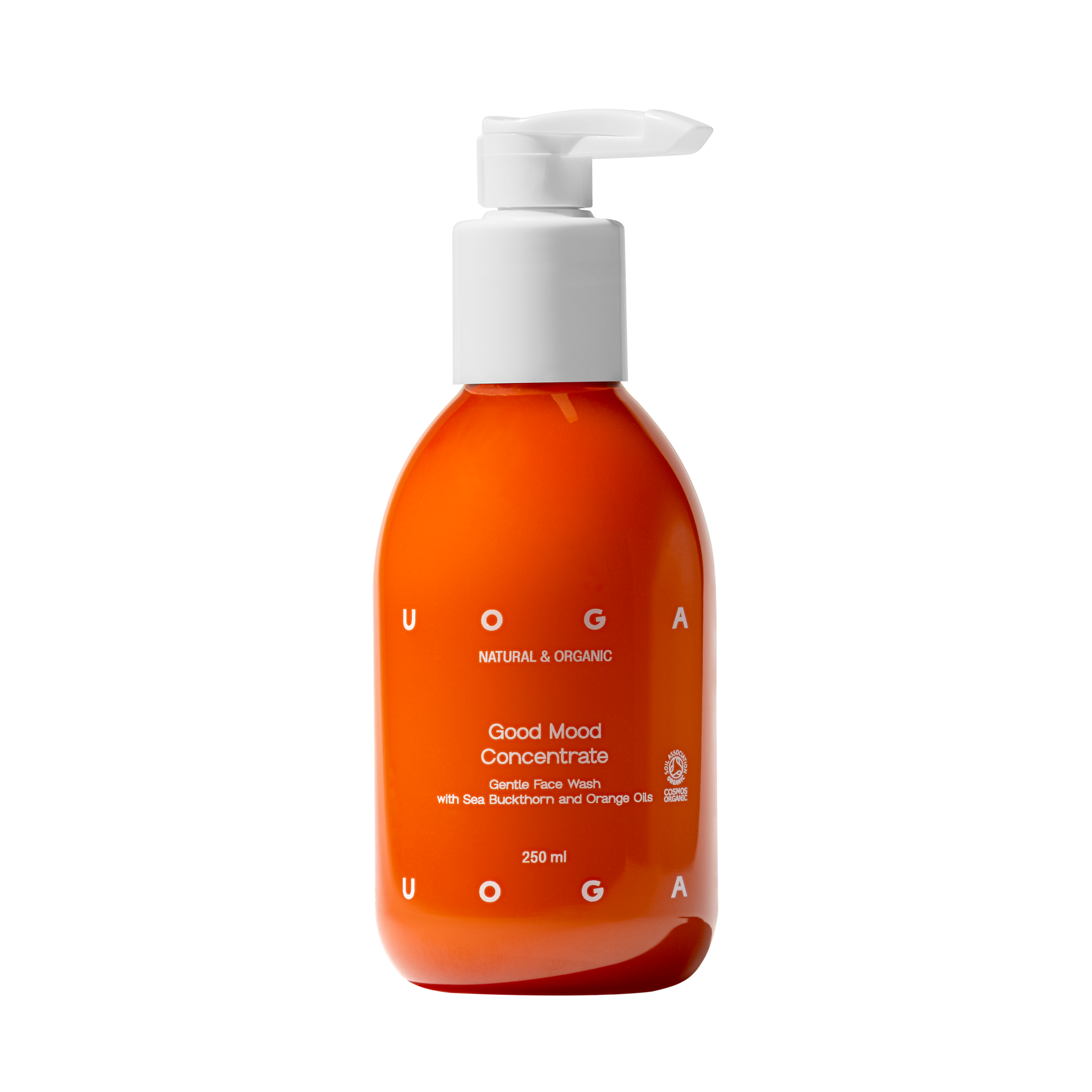 Uoga Uoga Jemný čisticí gel na obličej Good Mood Concentrate BIO (250 ml) - s olejem ze sladkého pomeranče Uoga Uoga