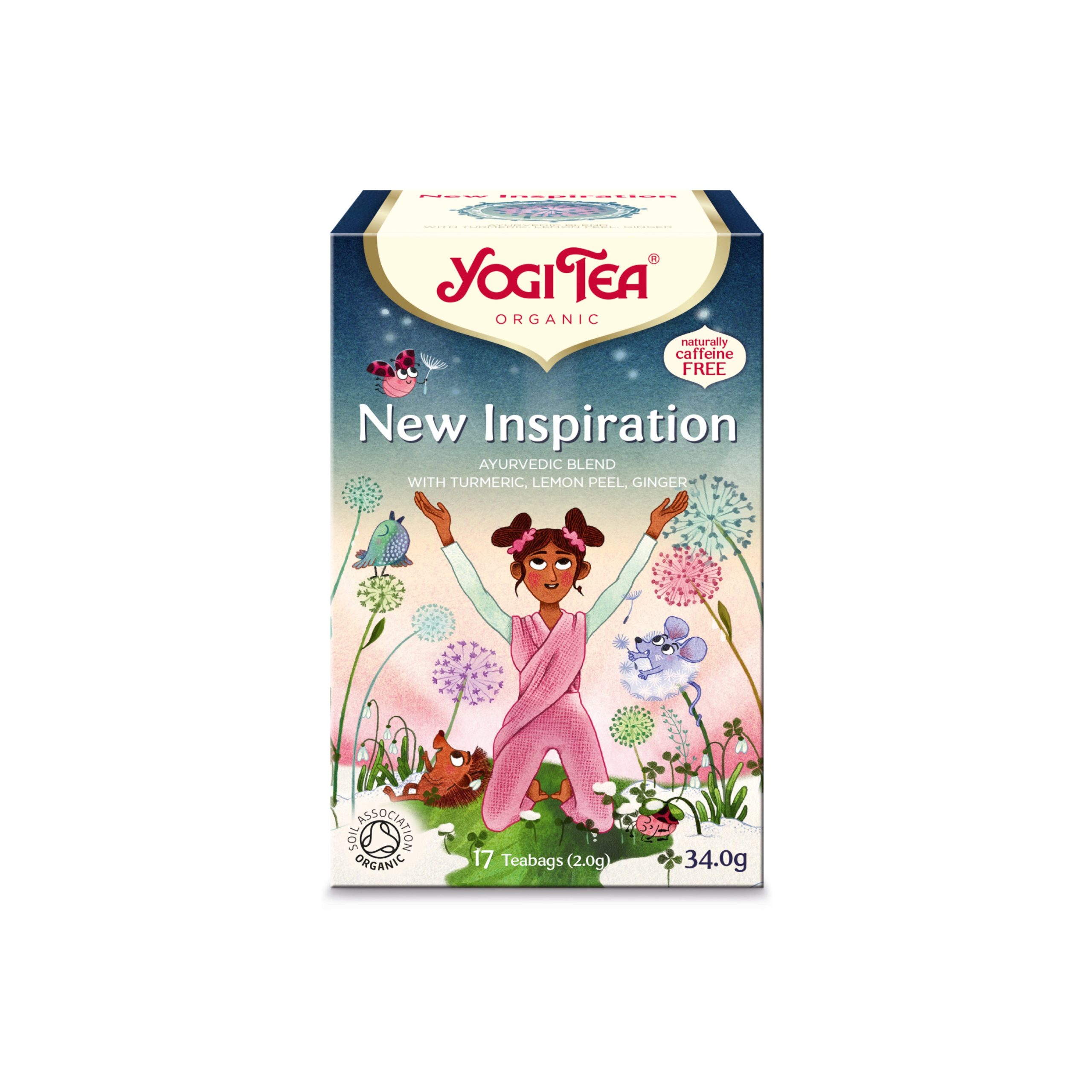 Yogi Tea Čaj New Inspiration BIO - nálev. sáčky (17 x 2 g) - s kurkumou