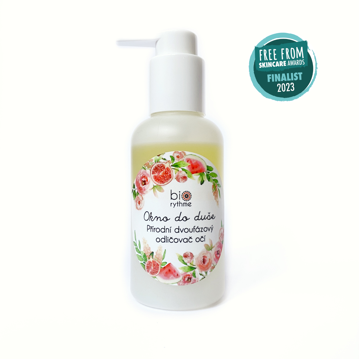 Biorythme Přírodní odličovač očí Okno do duše - 125 ml - jemně odlíčí i voděodolný make-up Biorythme