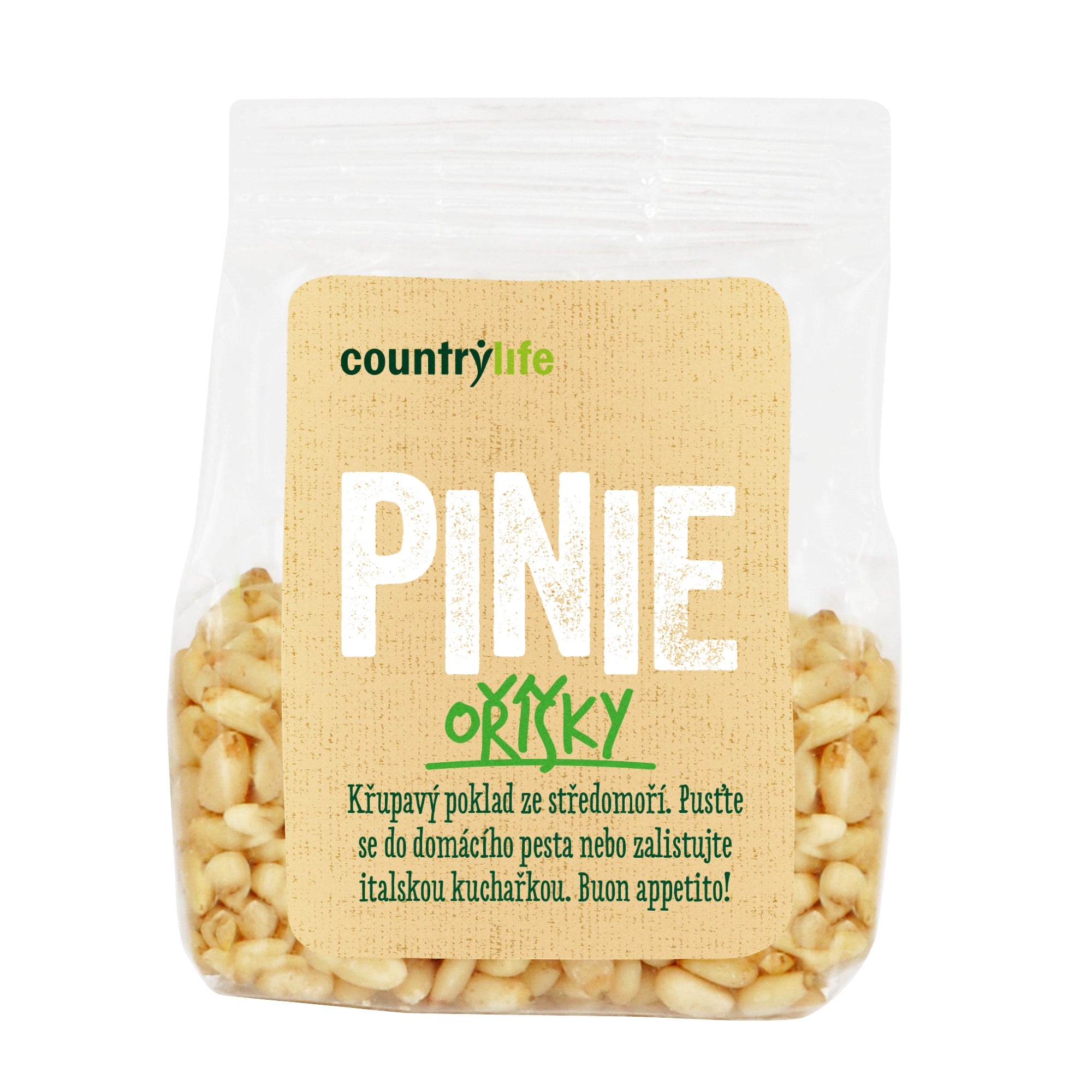 Country Life Piniové oříšky (50 g) - na pomazánky