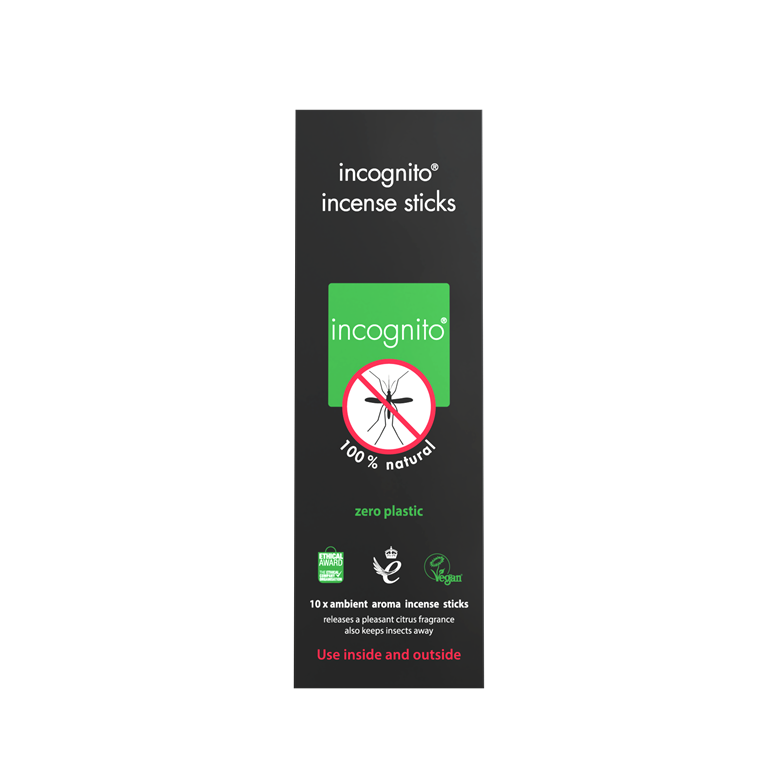 Incognito Vonné tyčinky Citronová tráva (10 ks) - nevoní obtížnému hmyzu Incognito