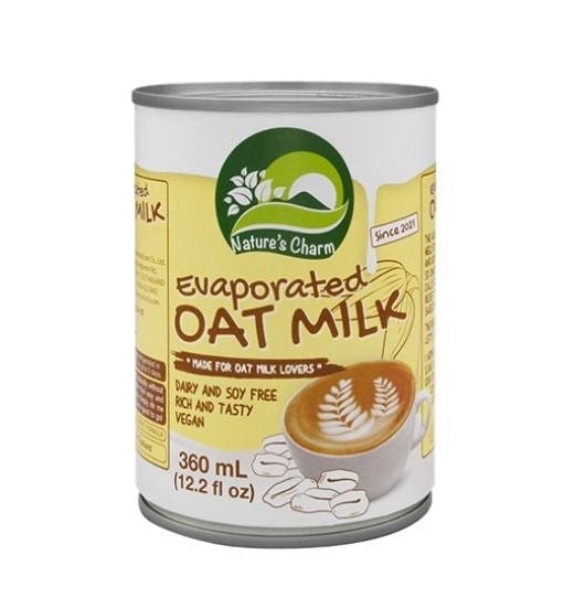 Nature's Charm Ovesná alternativa zahuštěného mléka (360 ml) - 100% rostlinný pomocník Nature's Charm