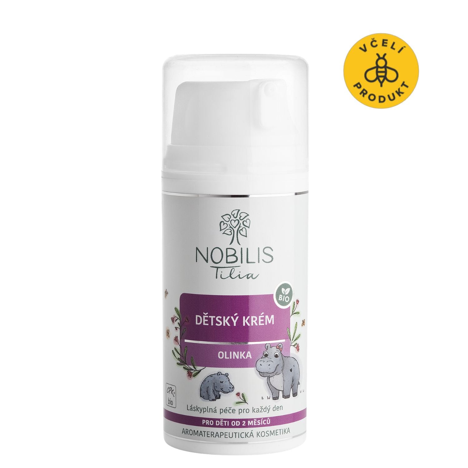 Nobilis Tilia Dětský krém Olinka BIO (50 ml) - ochrana citlivé dětské pleti Nobilis Tilia