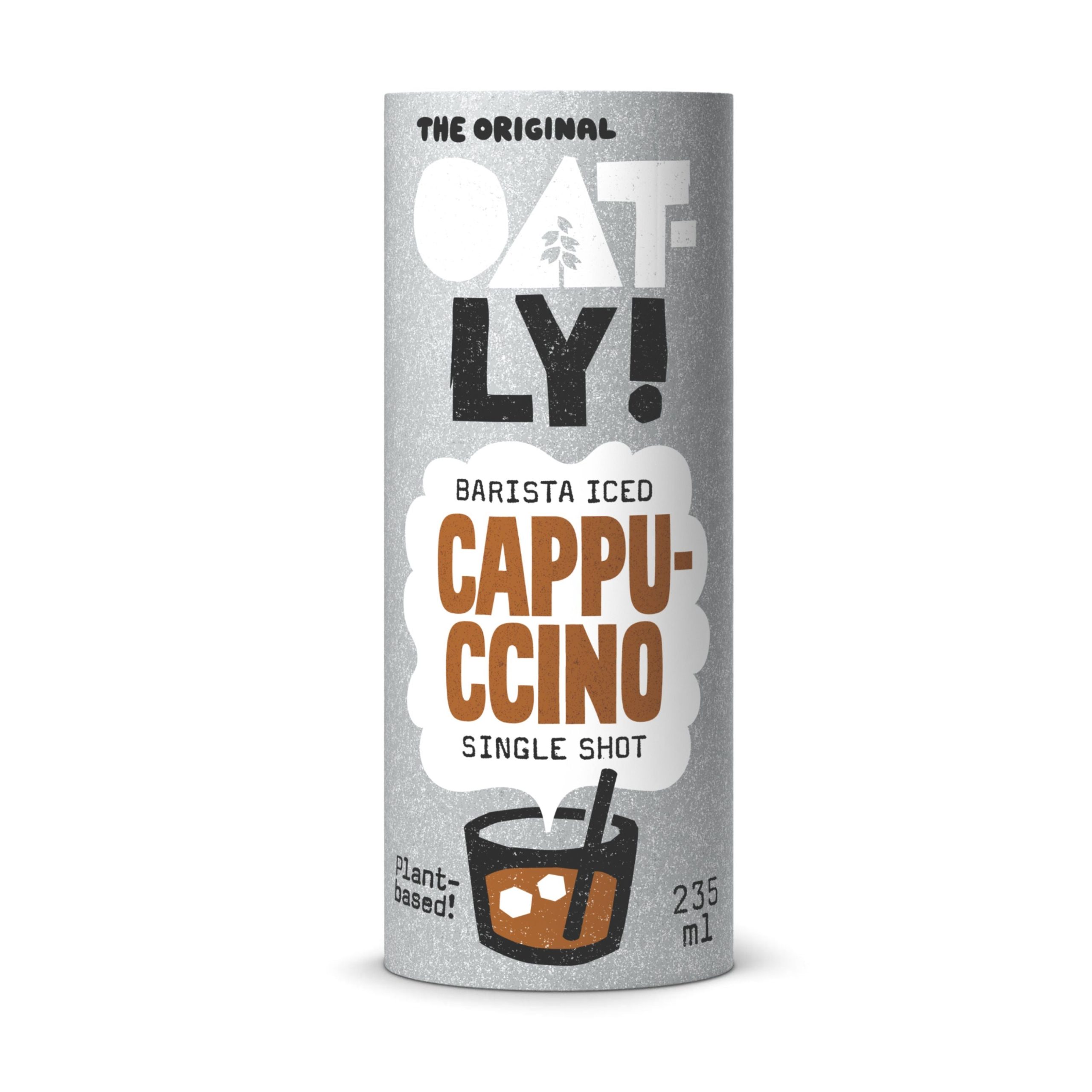 Oatly! Nápoj ovesný Barista Iced Capuccino (235 ml) - rychlé osvěžení nejen do horkých dnů Oatly!