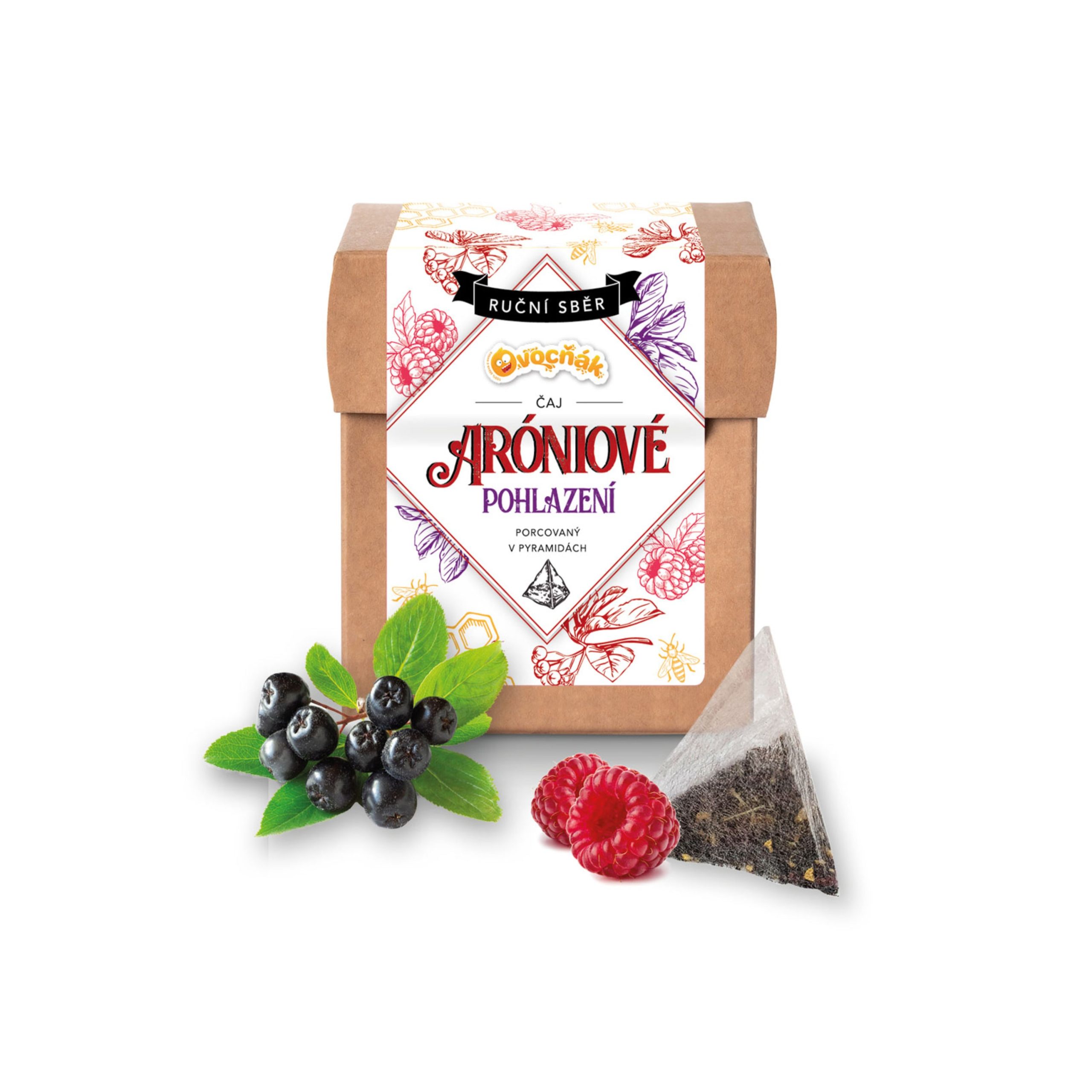 Ovocňák Čaj Aróniové pohlazení (12 x 4 g) Ovocňák